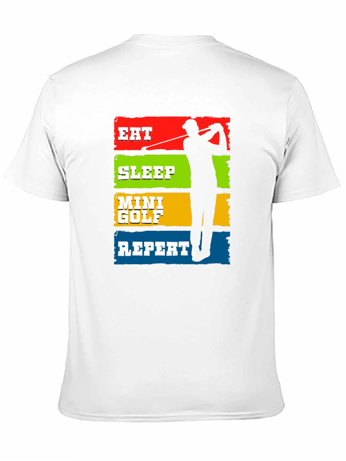 Eat Sleep Mini Golf Repeat T-Shirt