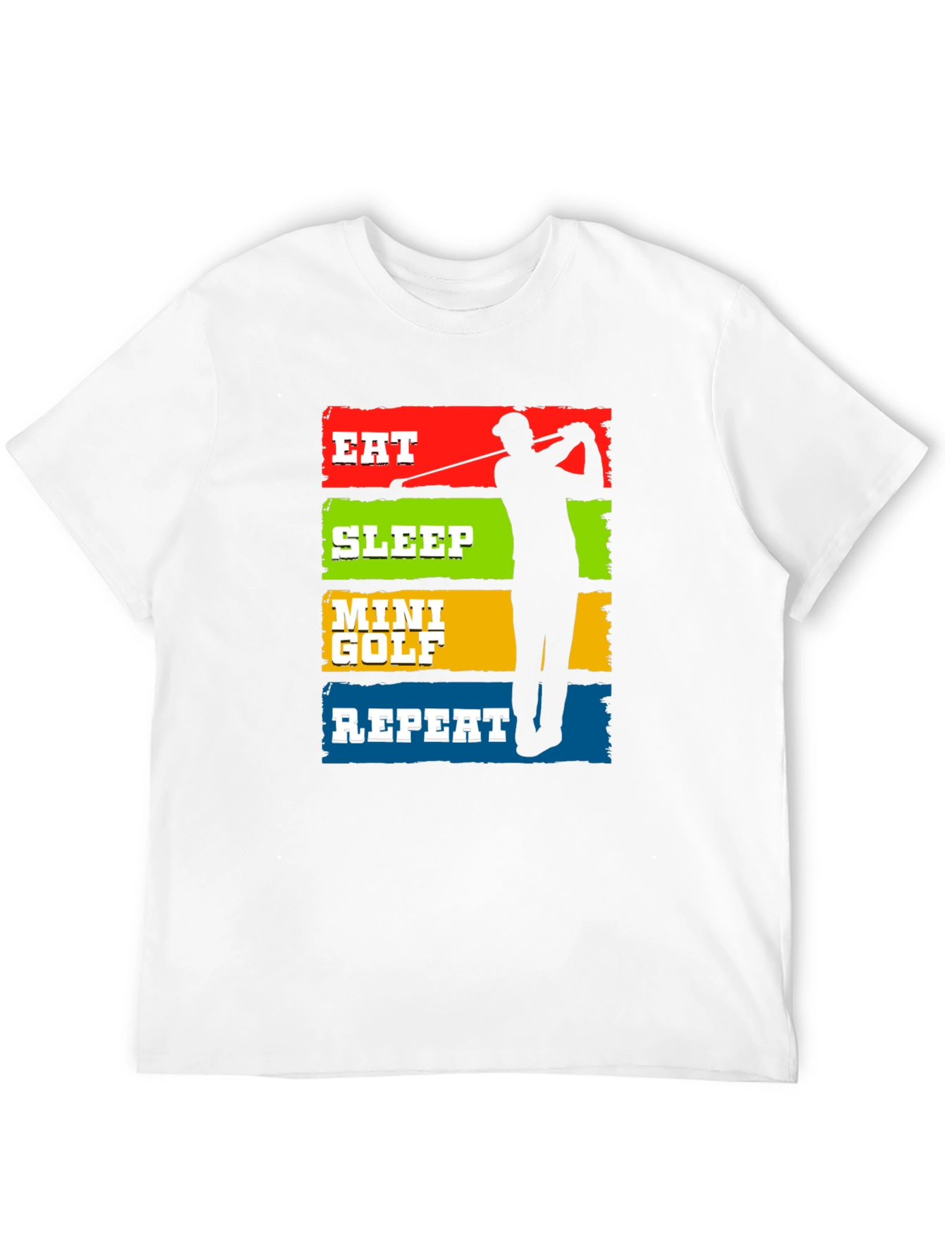 Eat Sleep Mini Golf Repeat T-Shirt