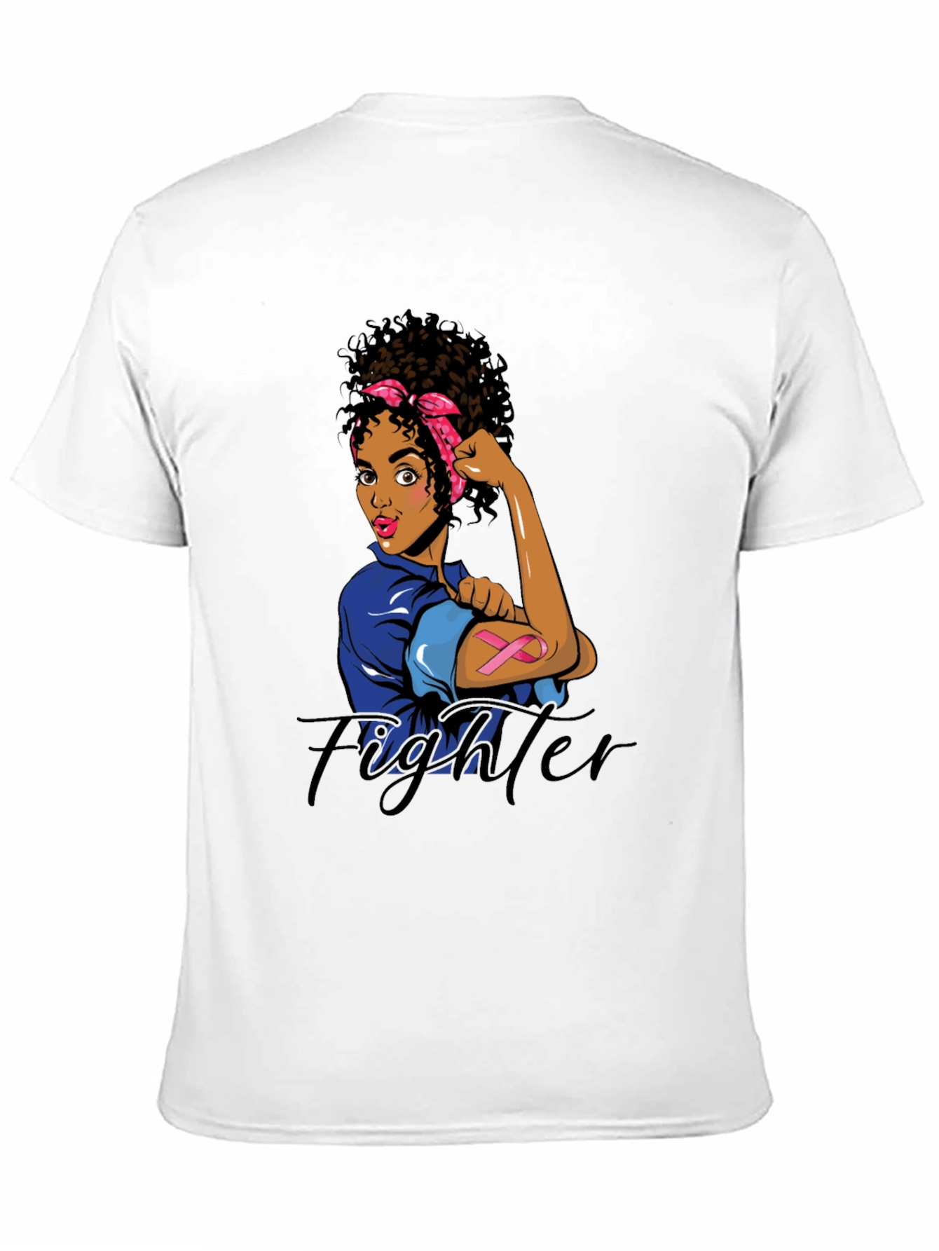 Fighter T-Shirt - Breast Cancer Awareness