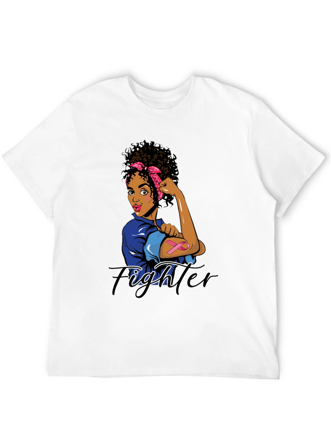 Fighter T-Shirt - Breast Cancer Awareness