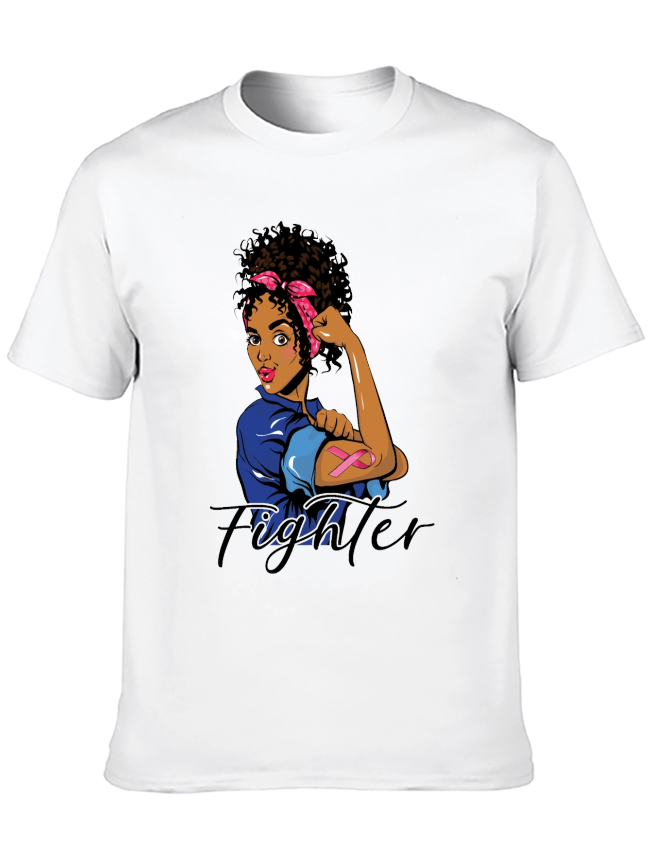 Fighter T-Shirt - Breast Cancer Awareness