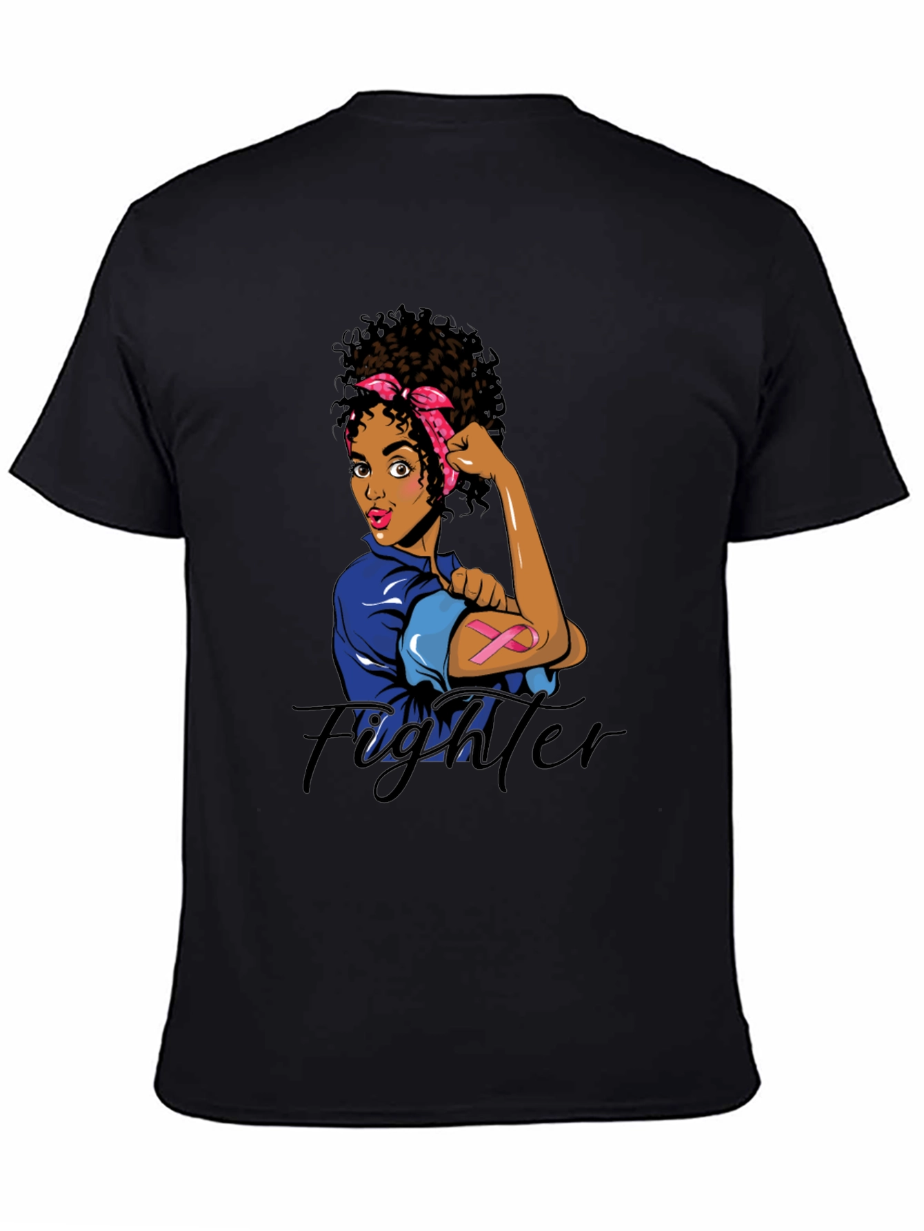 Fighter T-Shirt - Breast Cancer Awareness