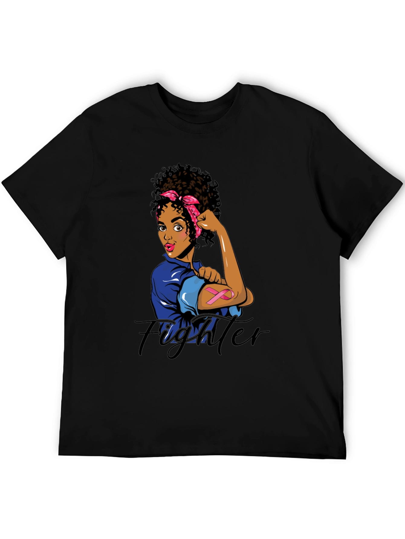 Fighter T-Shirt - Breast Cancer Awareness