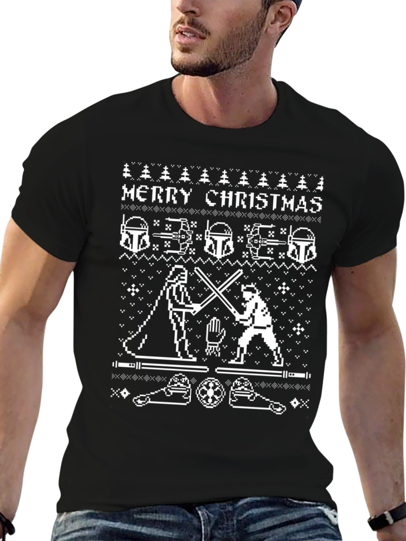 Star Wars Merry Christmas Sweater T-Shirt