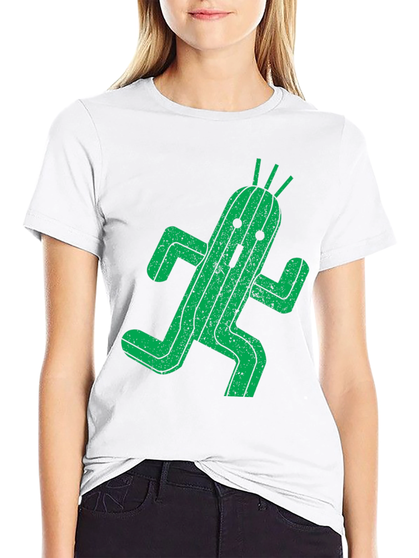 Cactuar T-Shirt - Green Cactus Graphic Tee