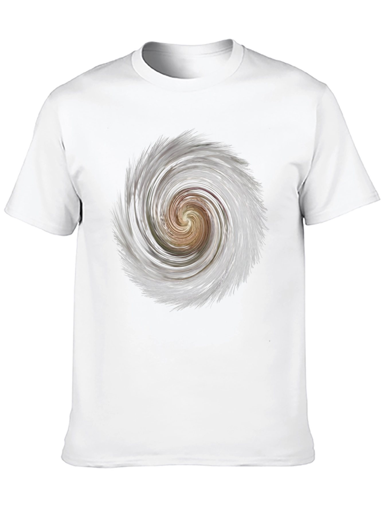 Vortex Graphic Tee - Black Cotton Blend