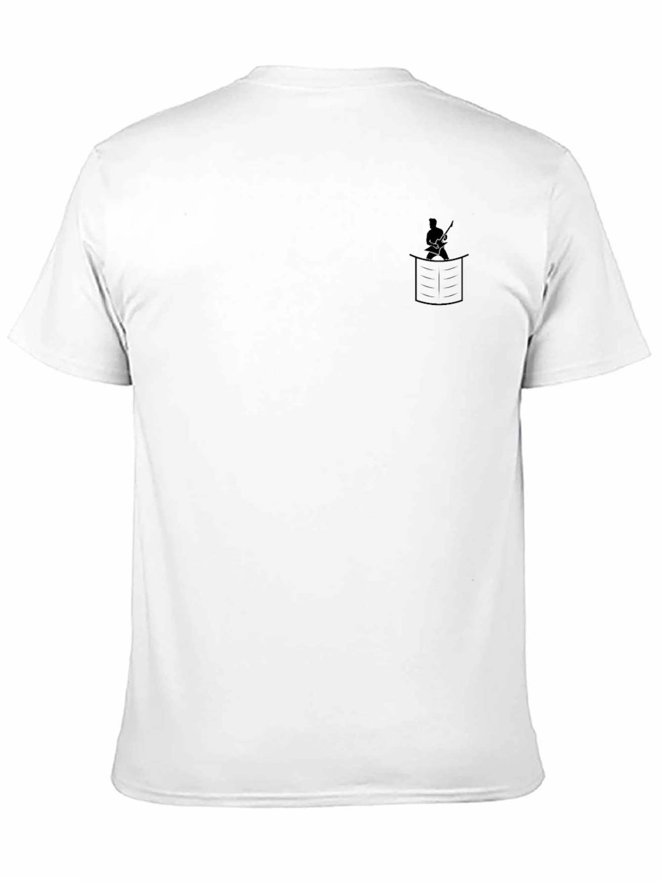 Samurai Pocket Graphic Tee - Black