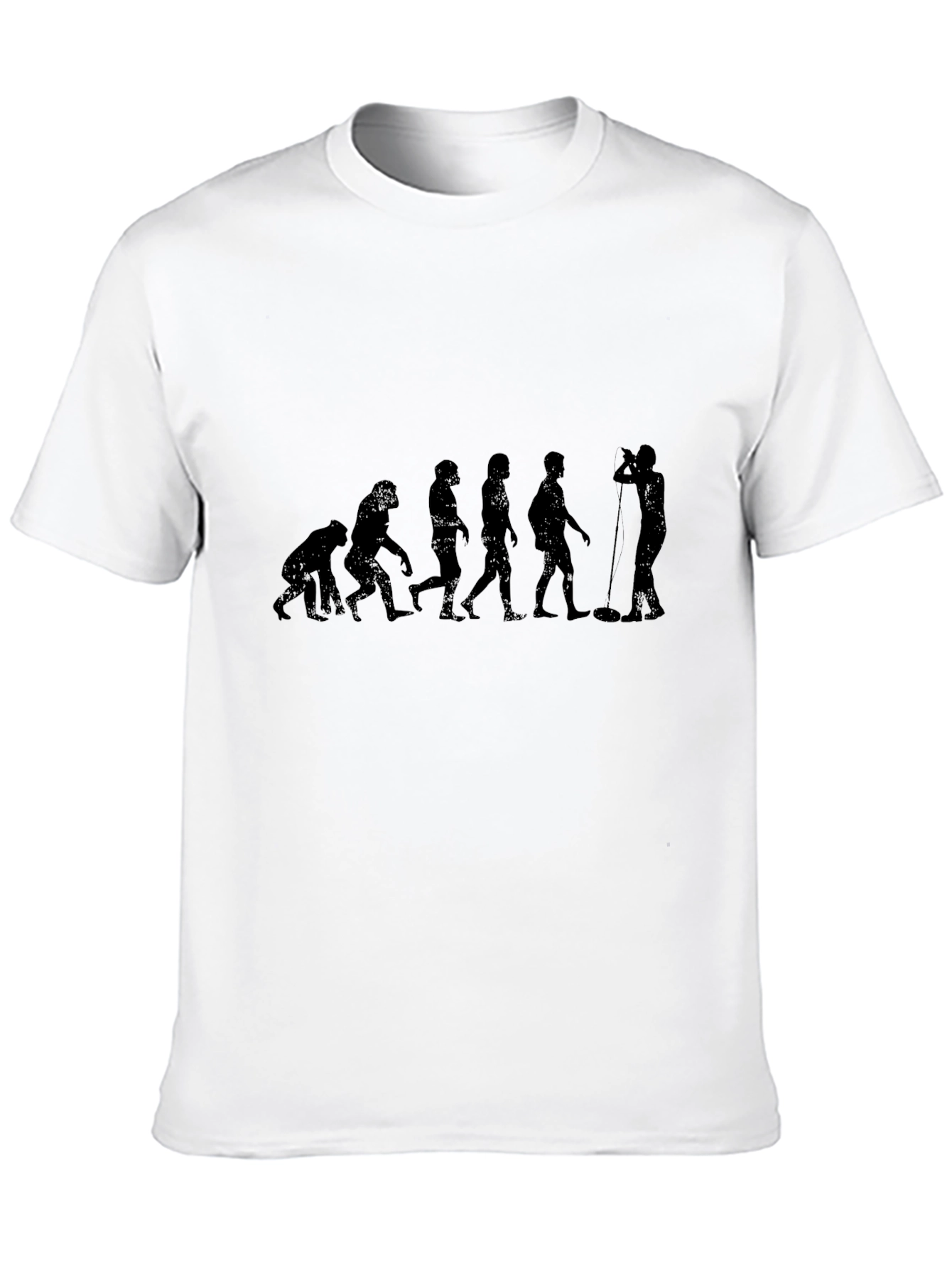 Evolution of Singer Graphic T-Shirt