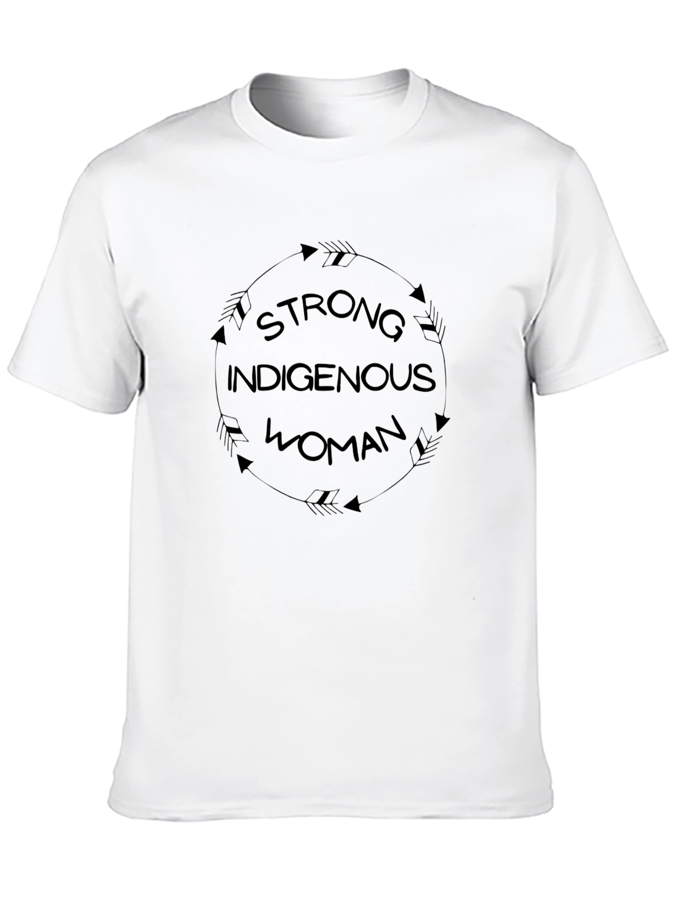 Strong Indigenous Woman Graphic Tee