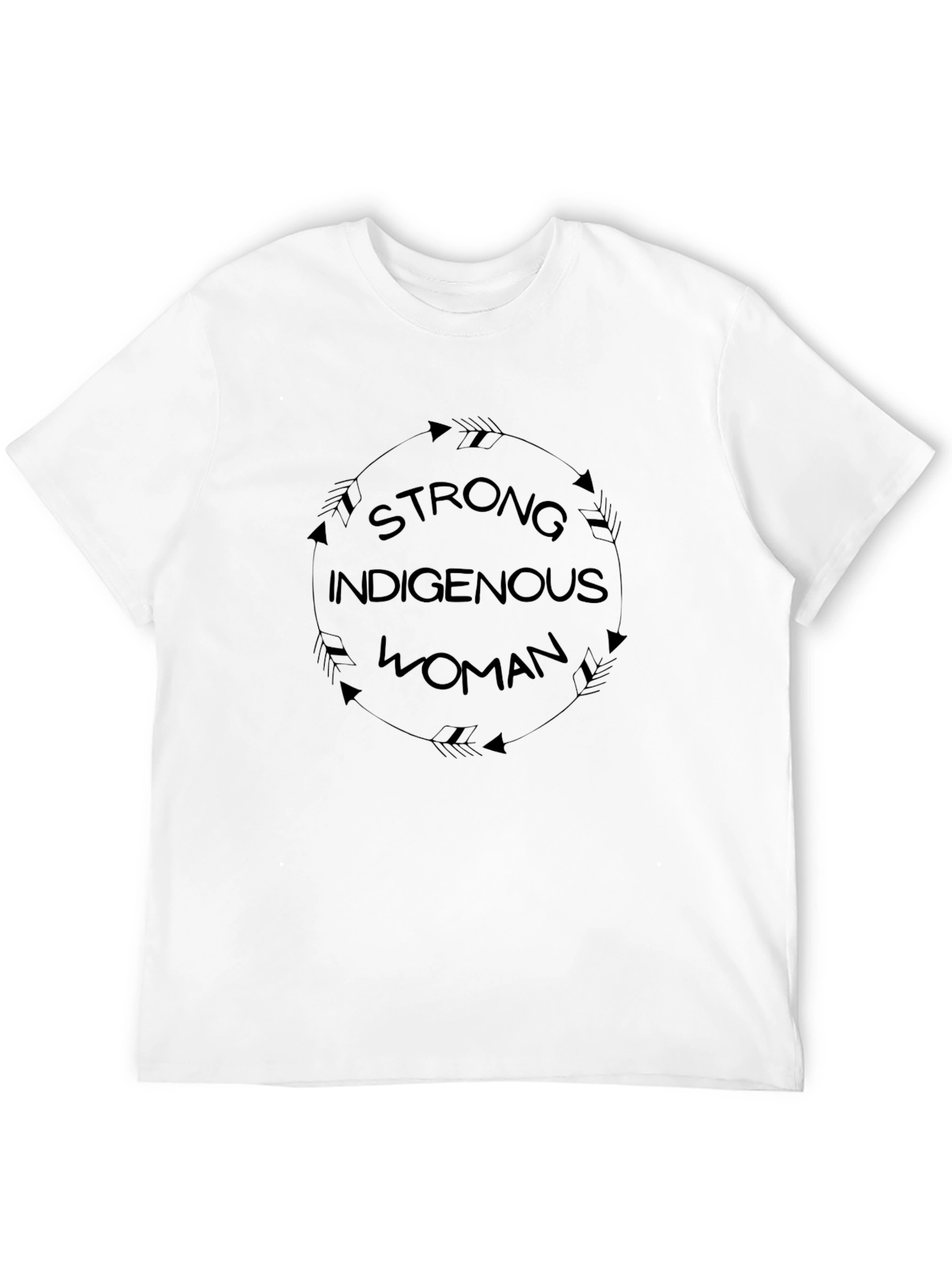 Strong Indigenous Woman Graphic Tee