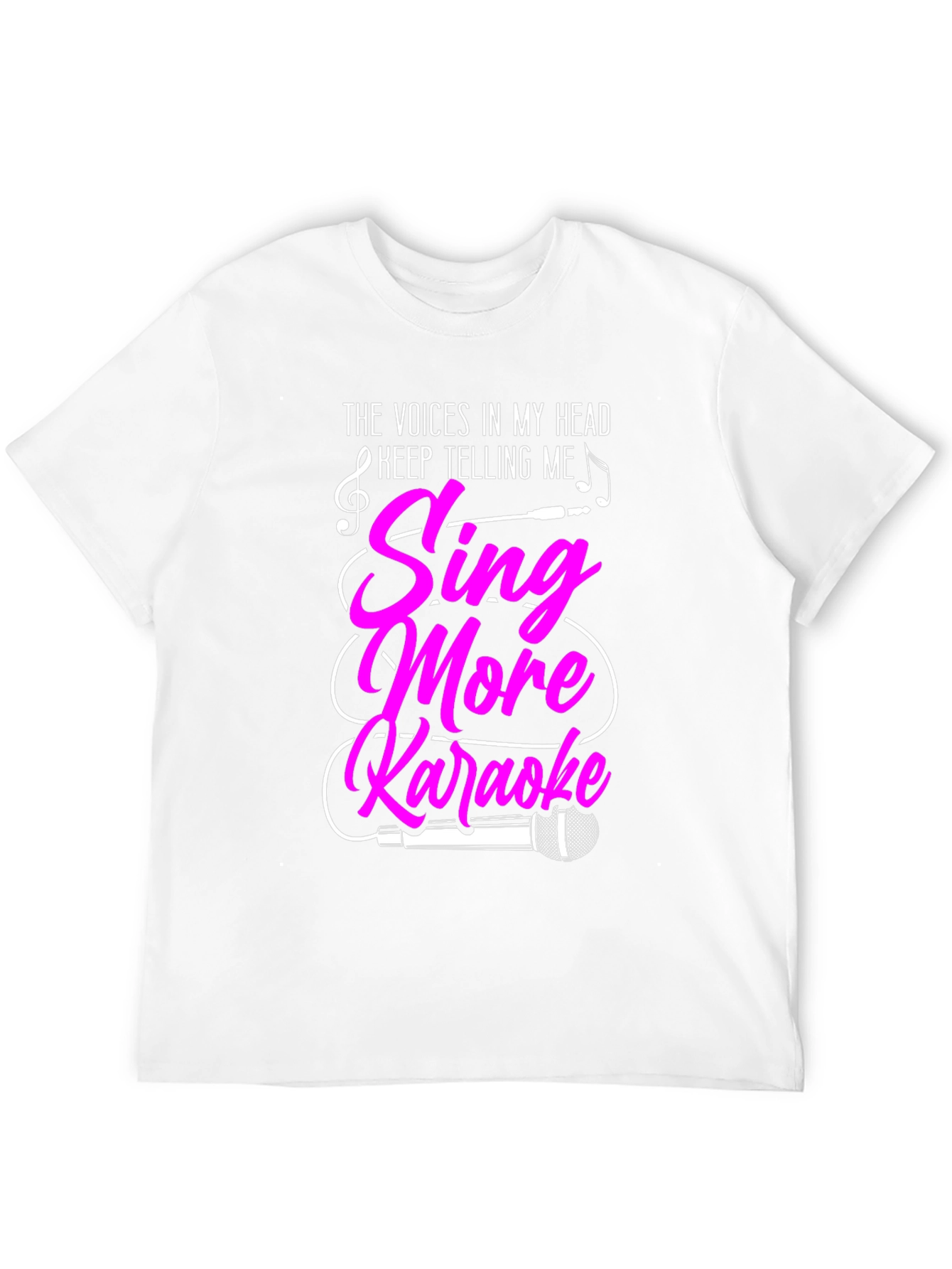 Sing More Karaoke Graphic T-Shirt