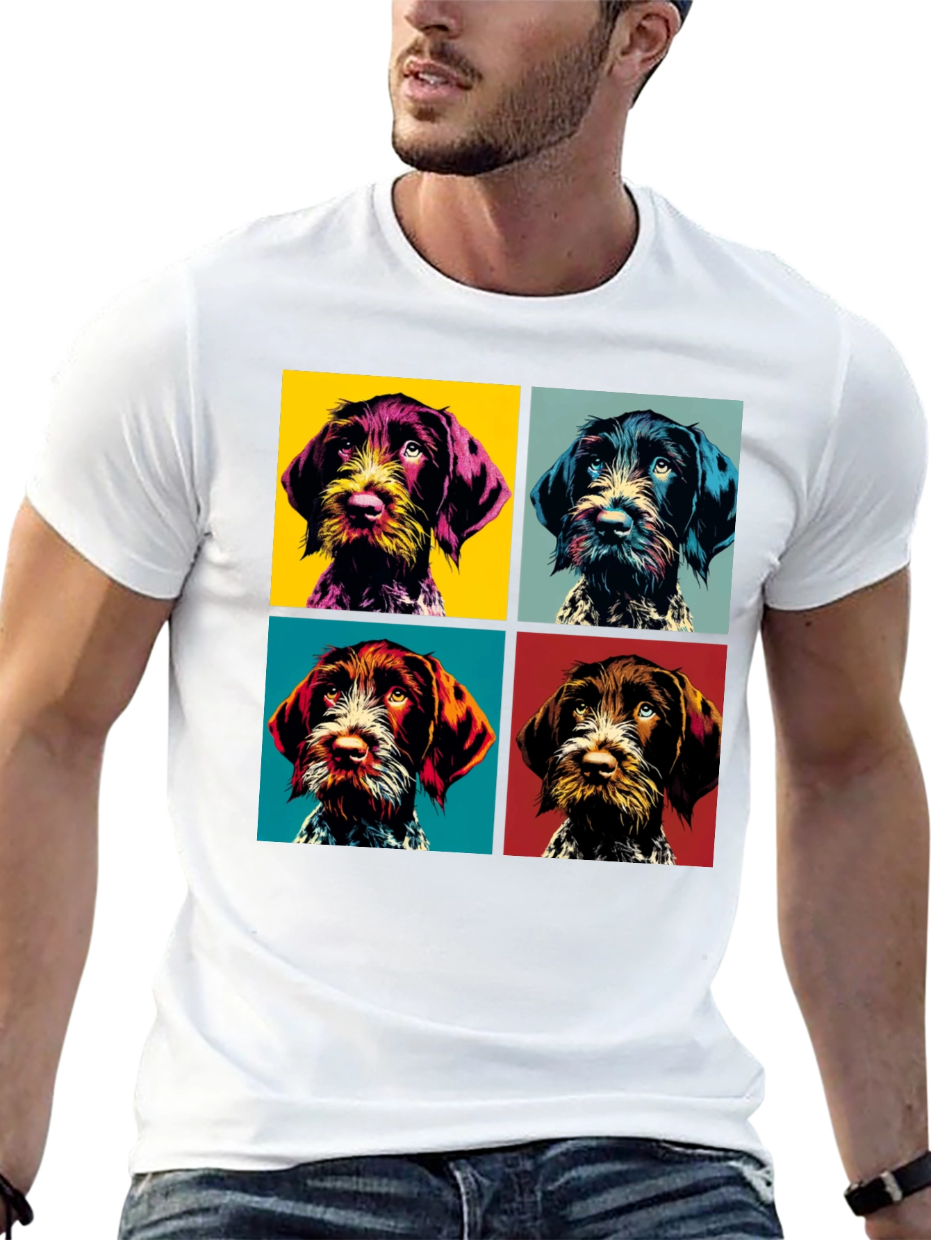 Dog Breed Pop Art T-Shirt