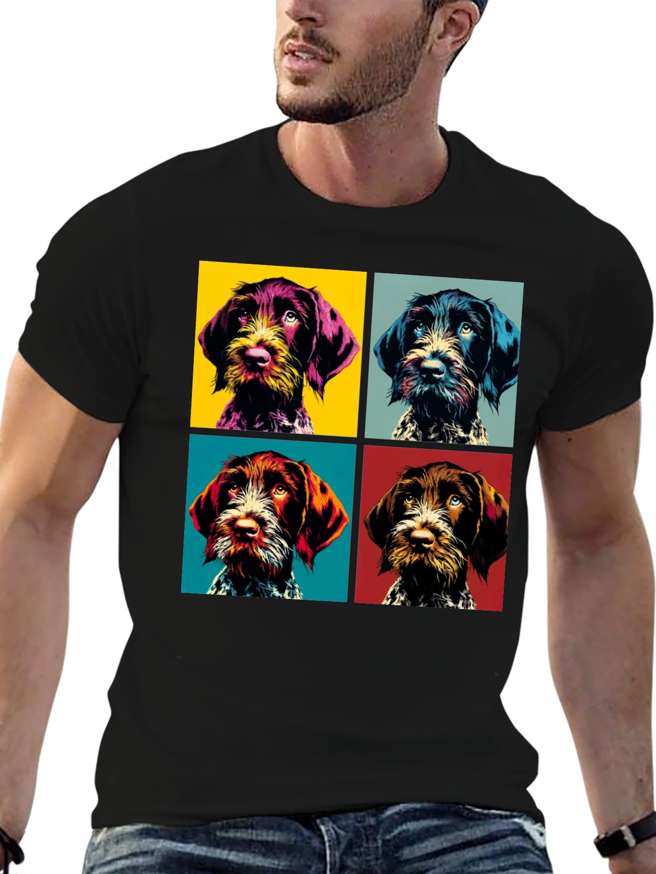 Dog Breed Pop Art T-Shirt