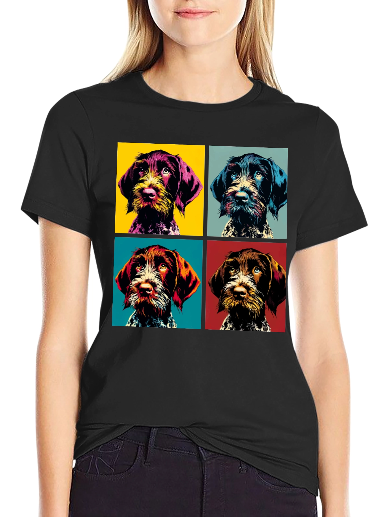 Dog Breed Pop Art T-Shirt
