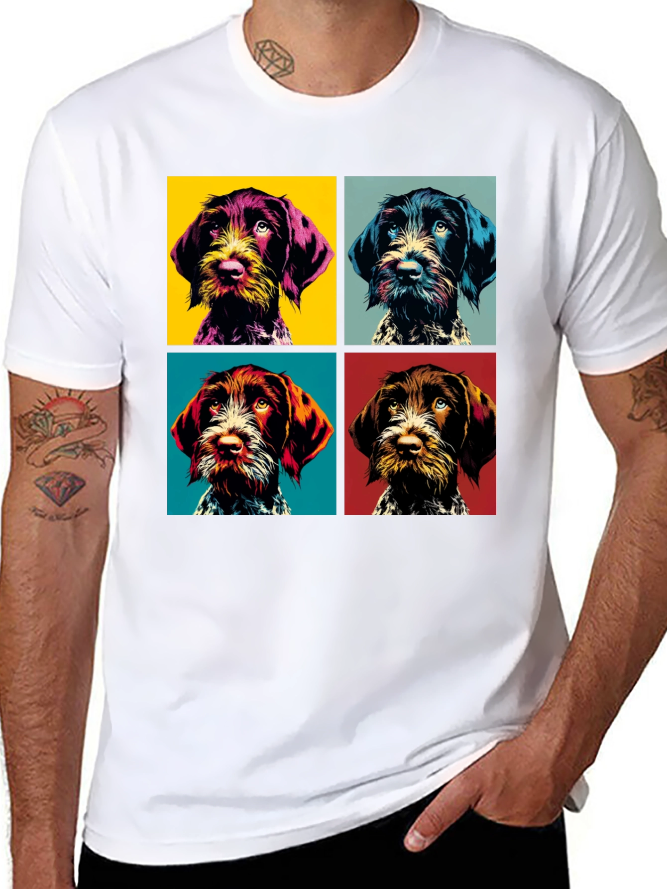 Dog Breed Pop Art T-Shirt
