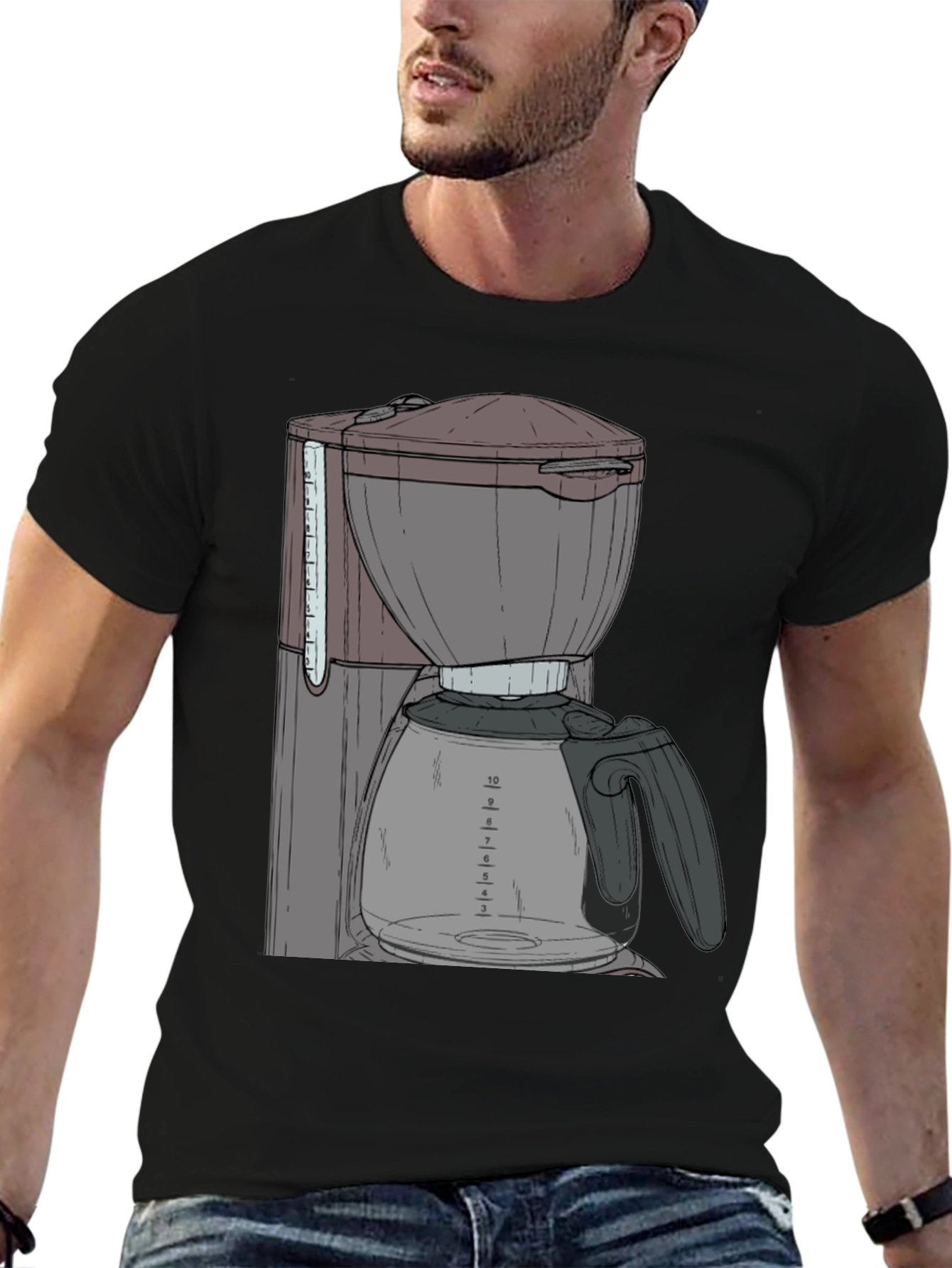 Coffee Maker T-Shirt - Brewtiful Design