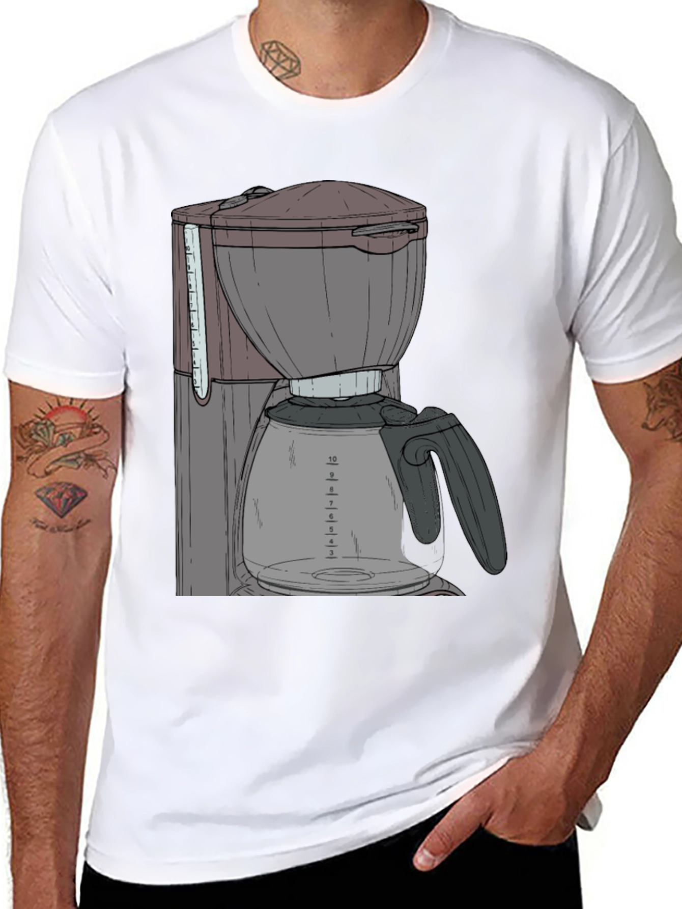 Coffee Maker T-Shirt - Brewtiful Design