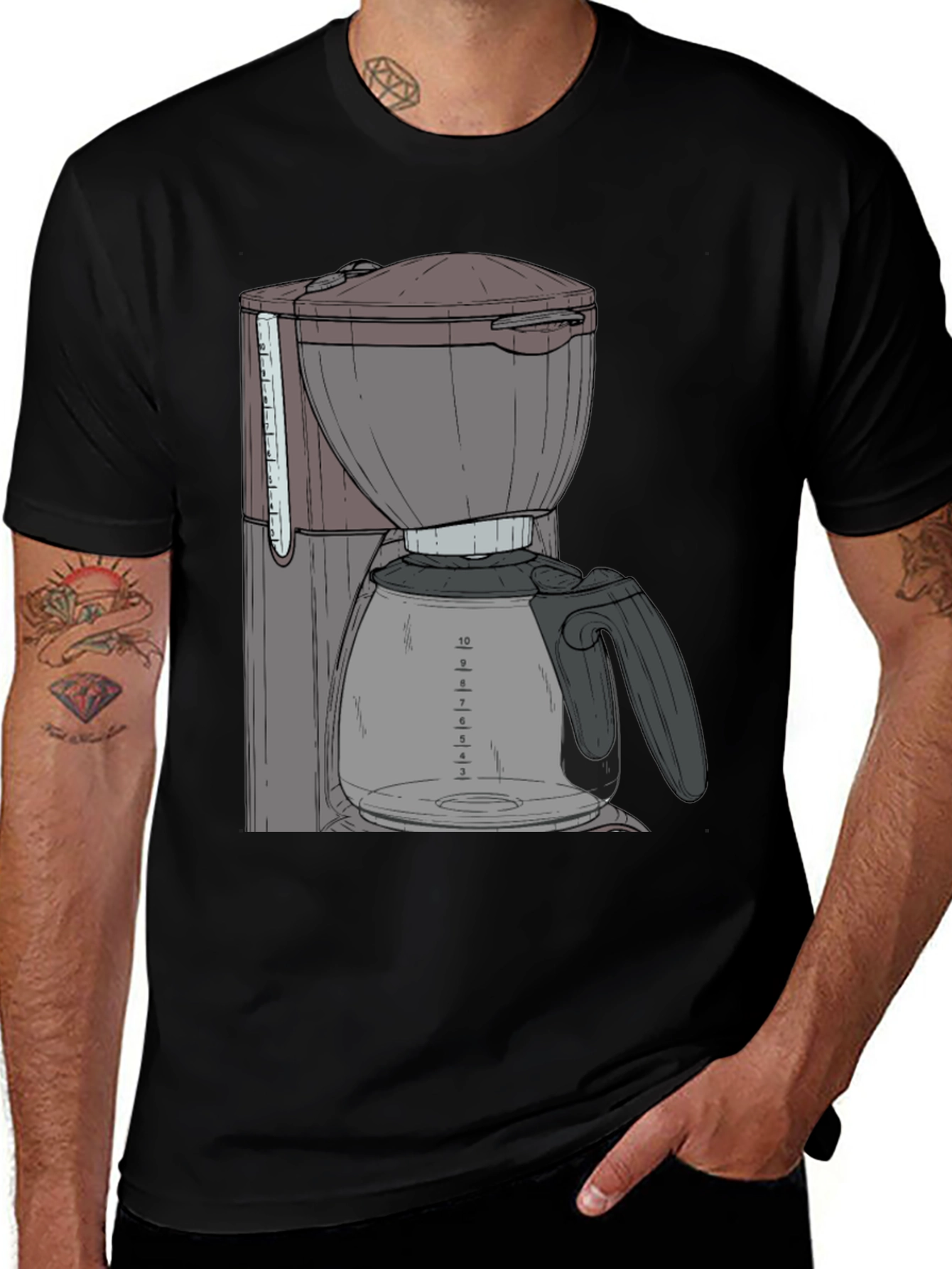 Coffee Maker T-Shirt - Brewtiful Design