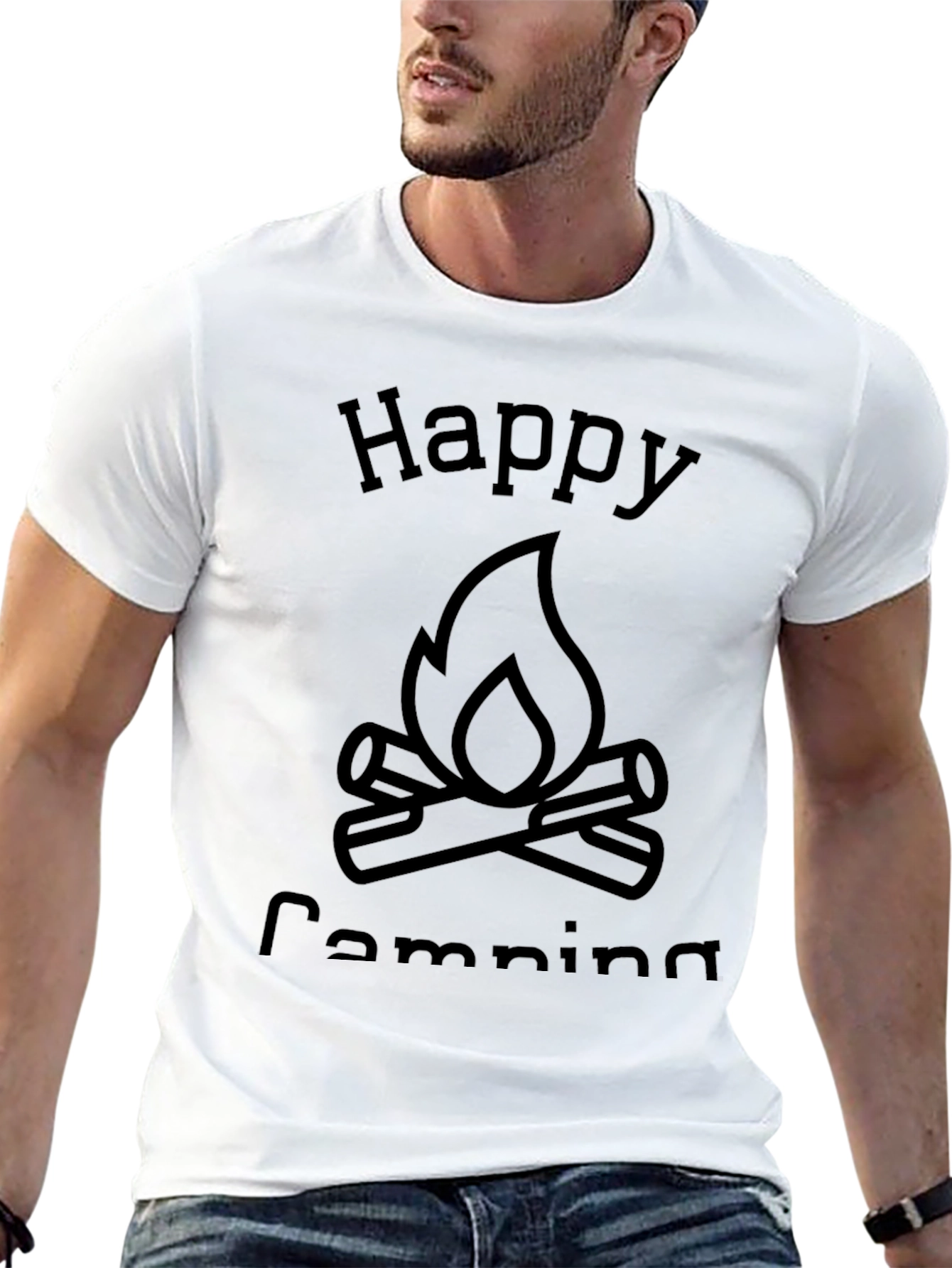 Happy Camping Graphic Tee