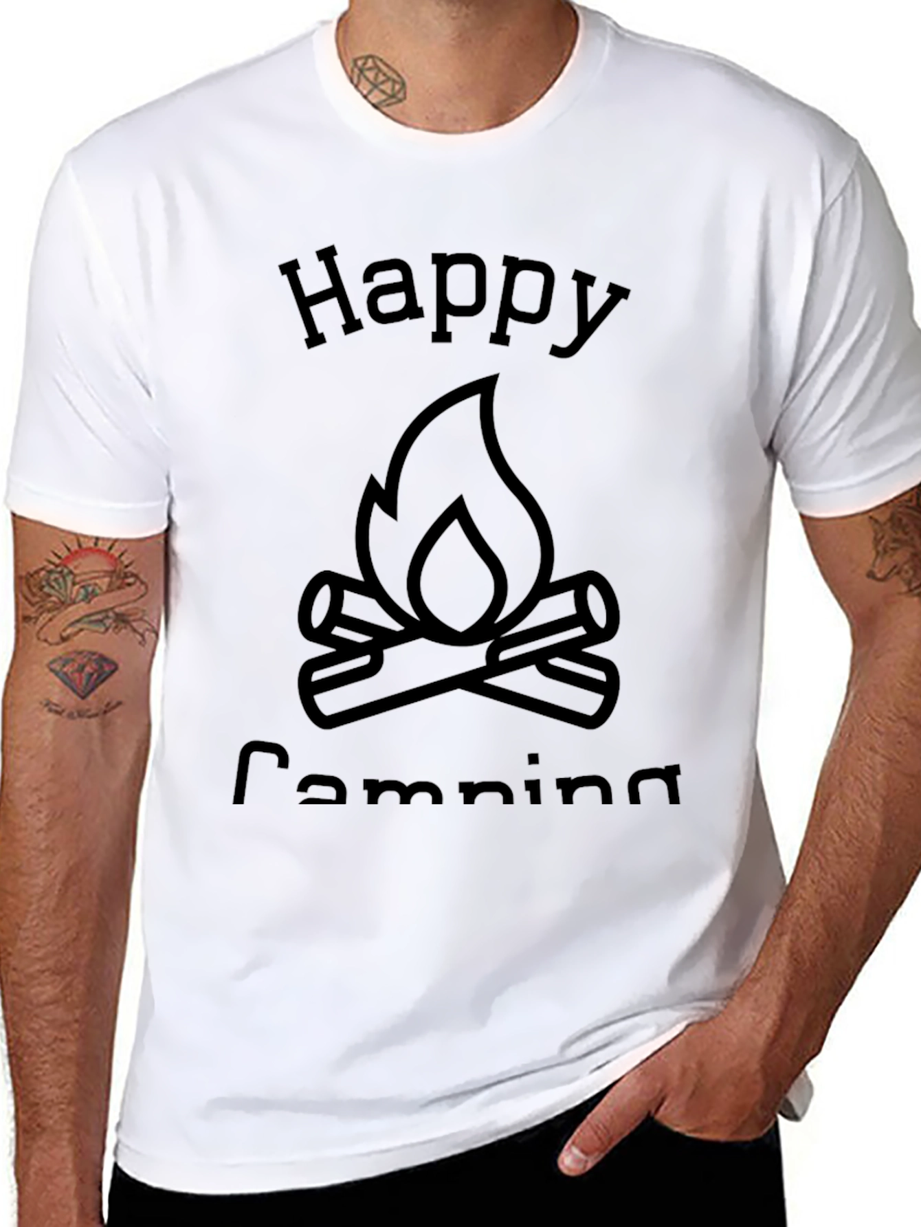 Happy Camping Graphic Tee