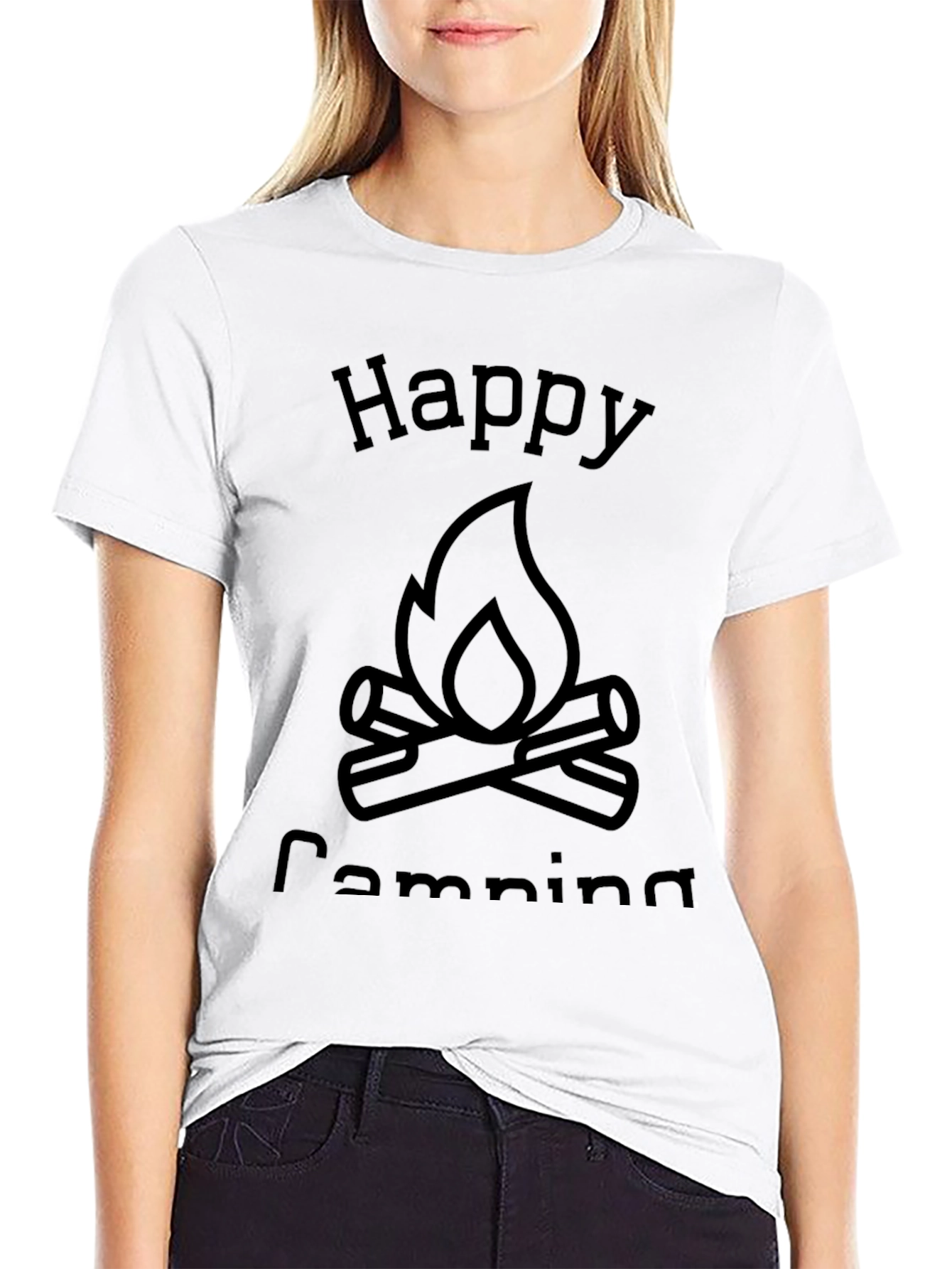 Happy Camping Graphic Tee