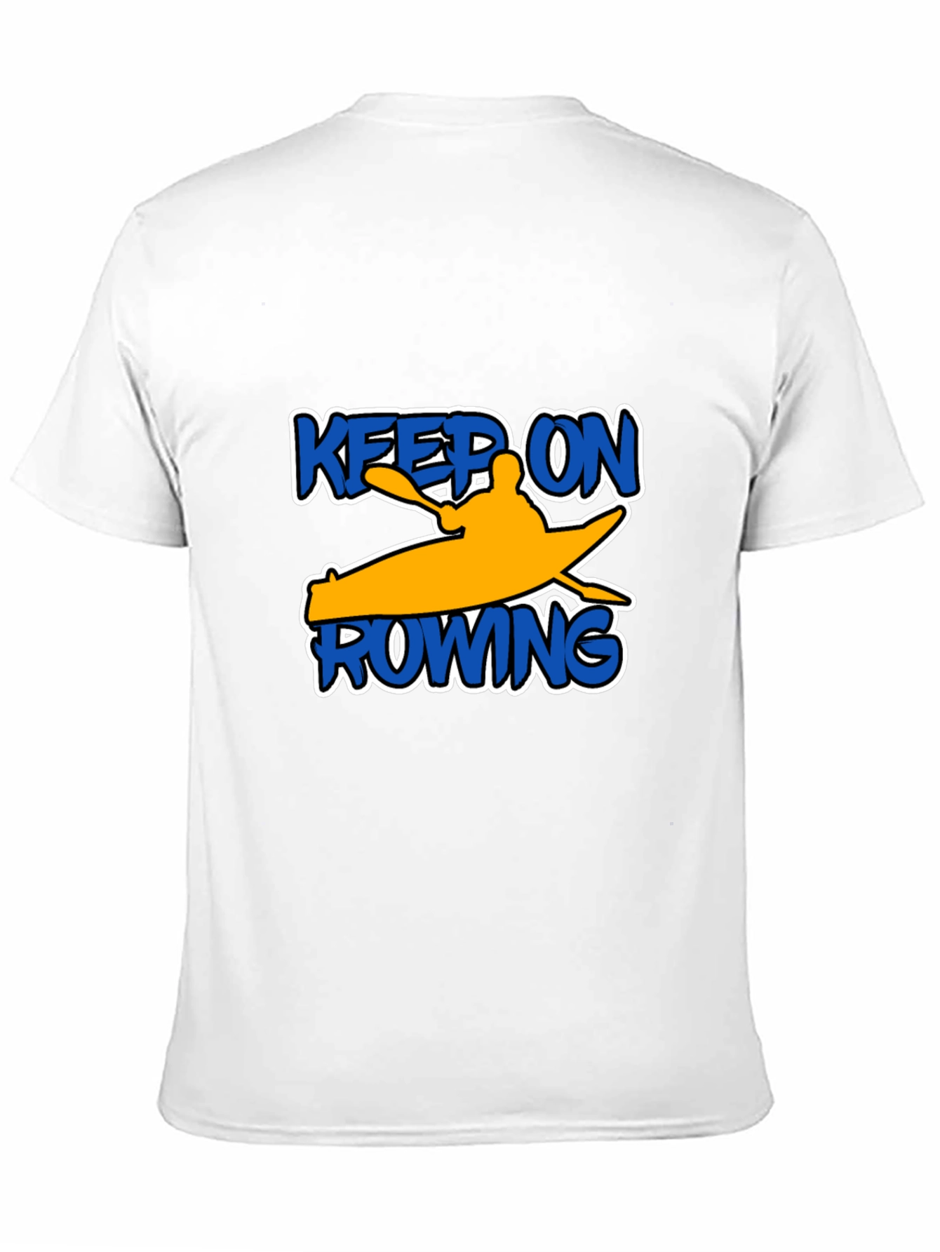 Keep On Rowing Black T-Shirt