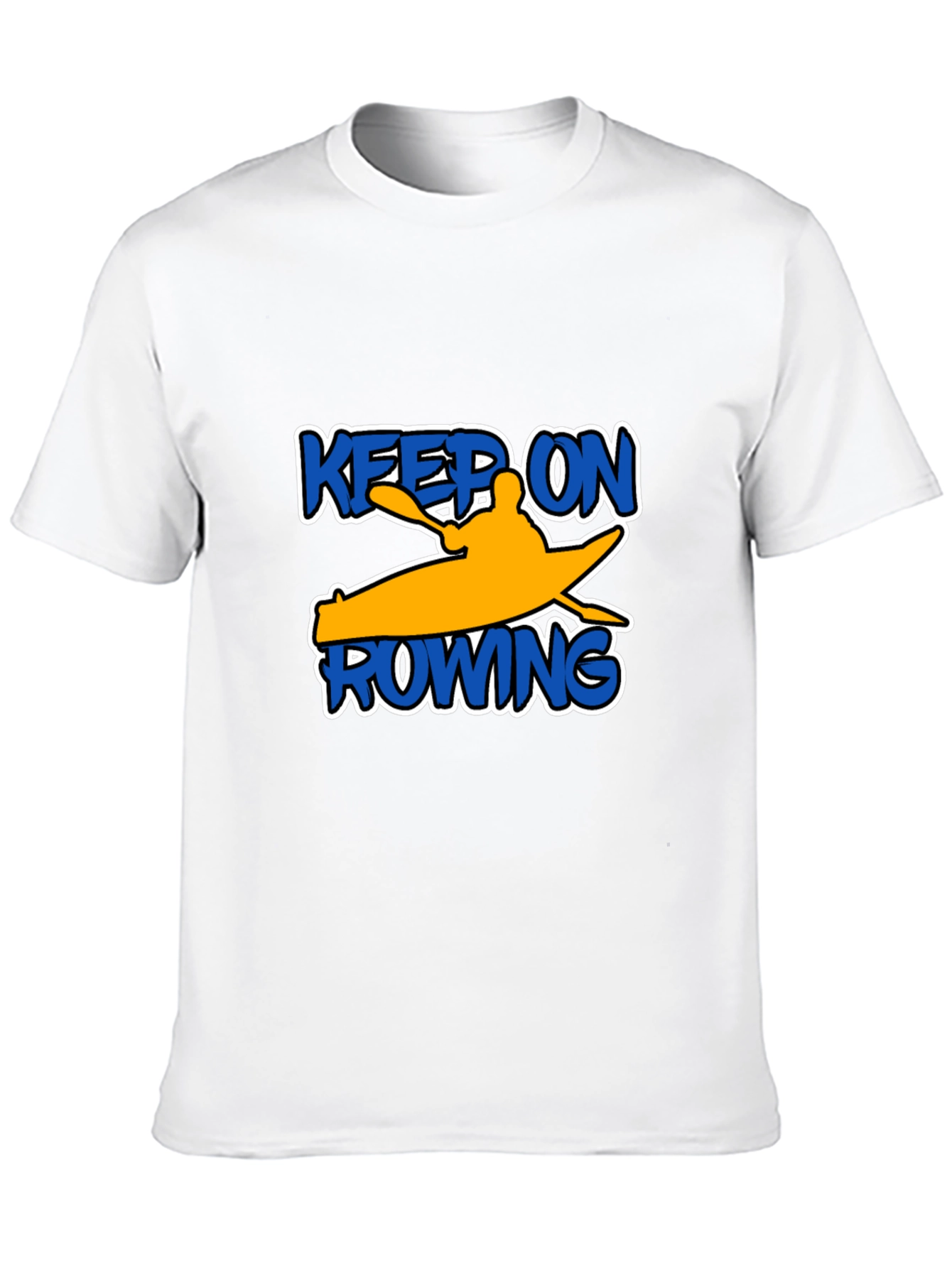 Keep On Rowing Black T-Shirt