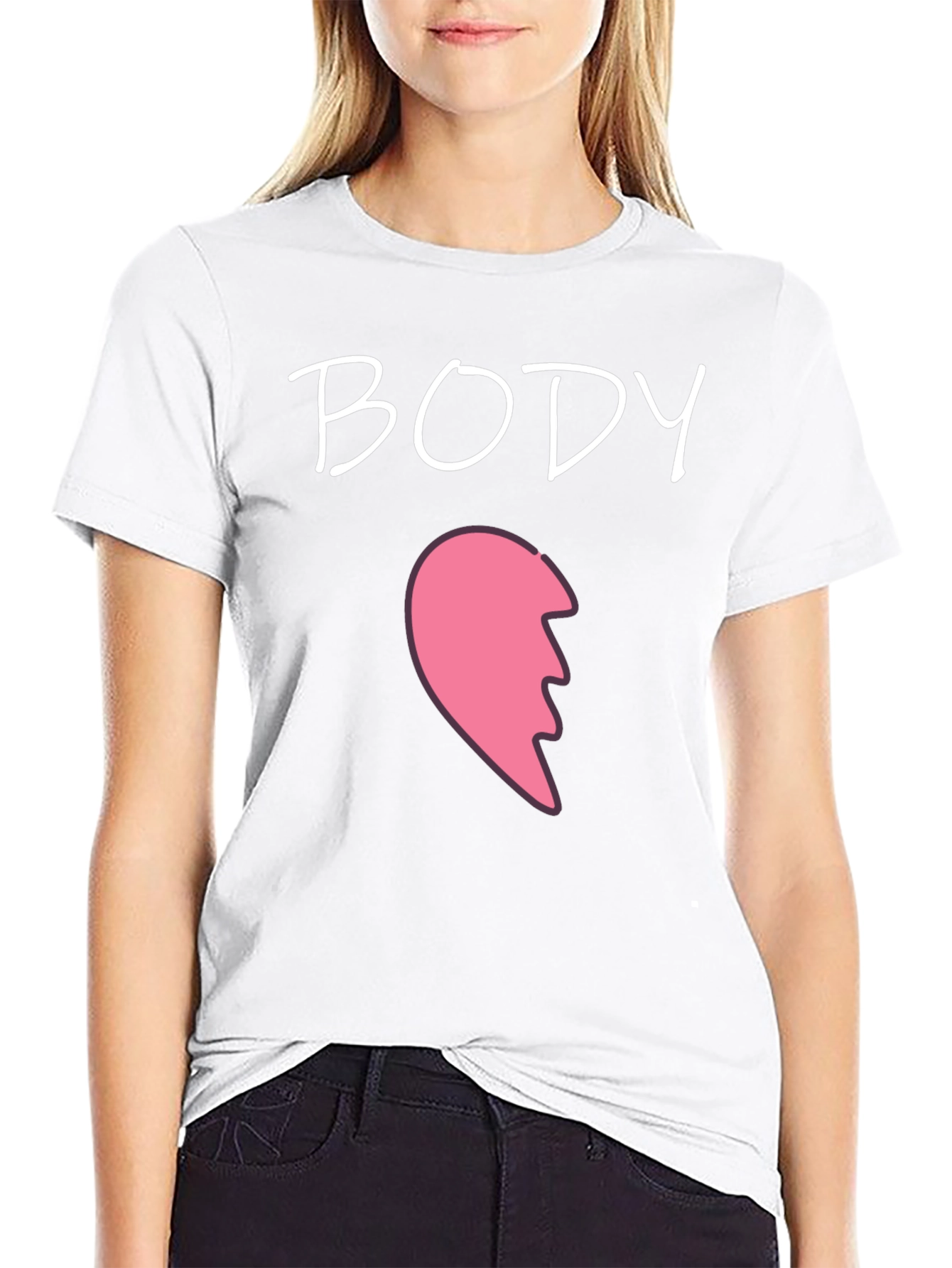 Heart Body T-Shirt - Matching Couples Tee