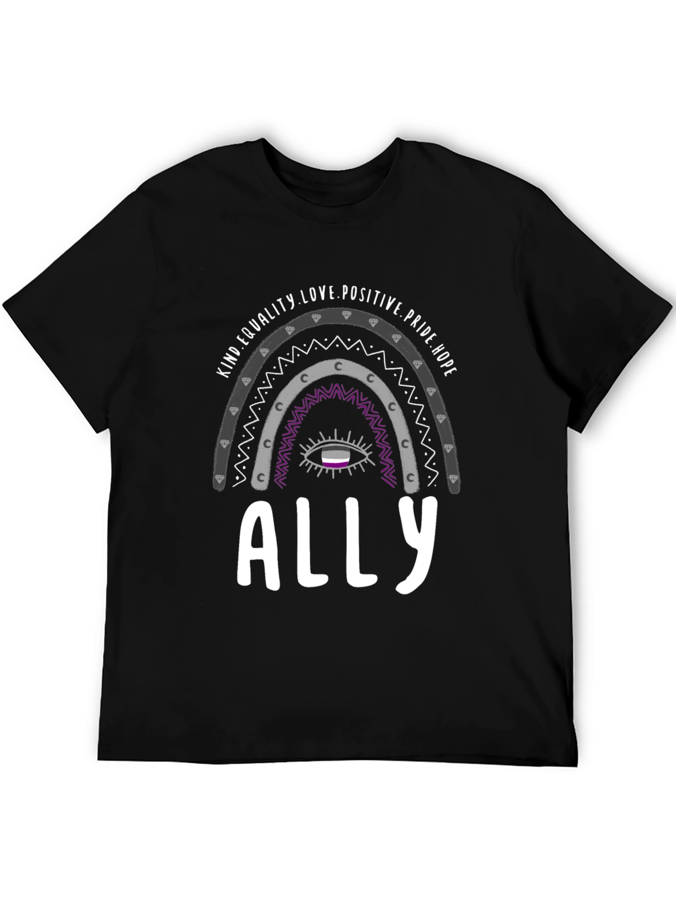ALLY Pride Rainbow T-Shirt