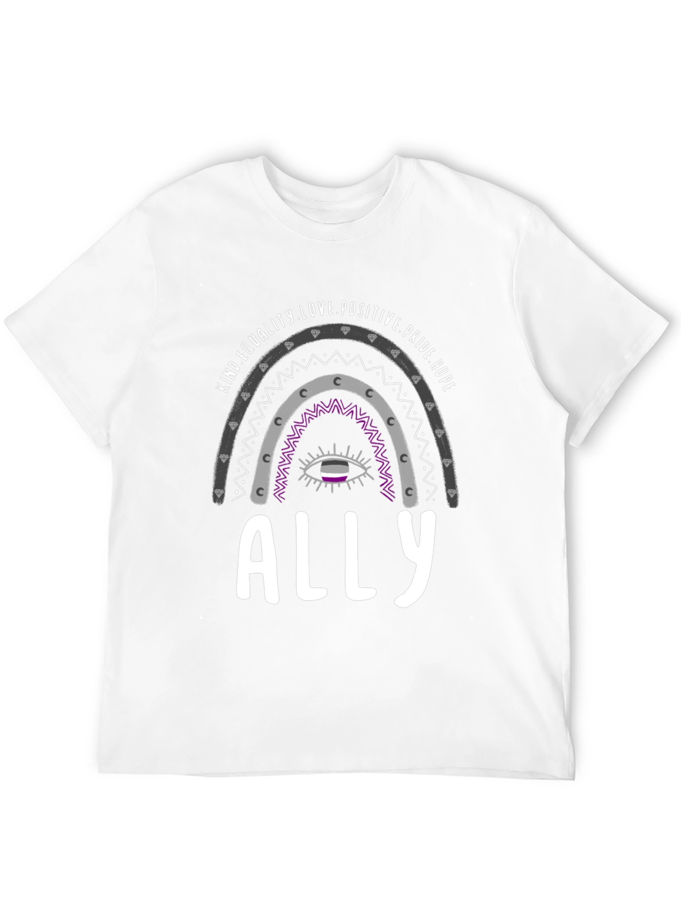 ALLY Pride Rainbow T-Shirt