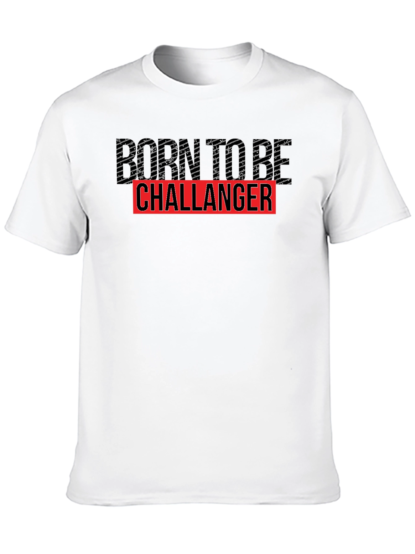 Run Off Challenger Black Tee