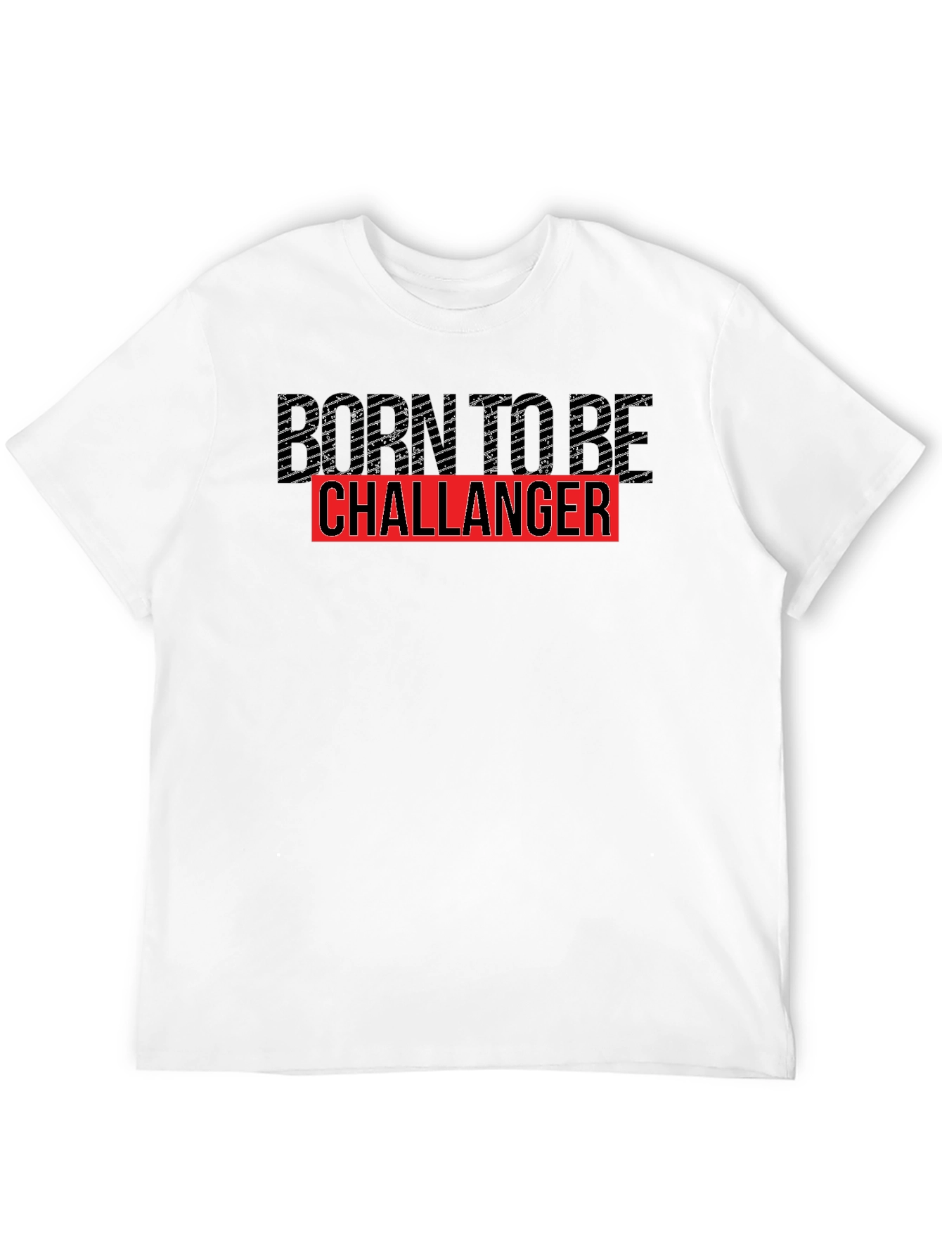 Run Off Challenger Black Tee