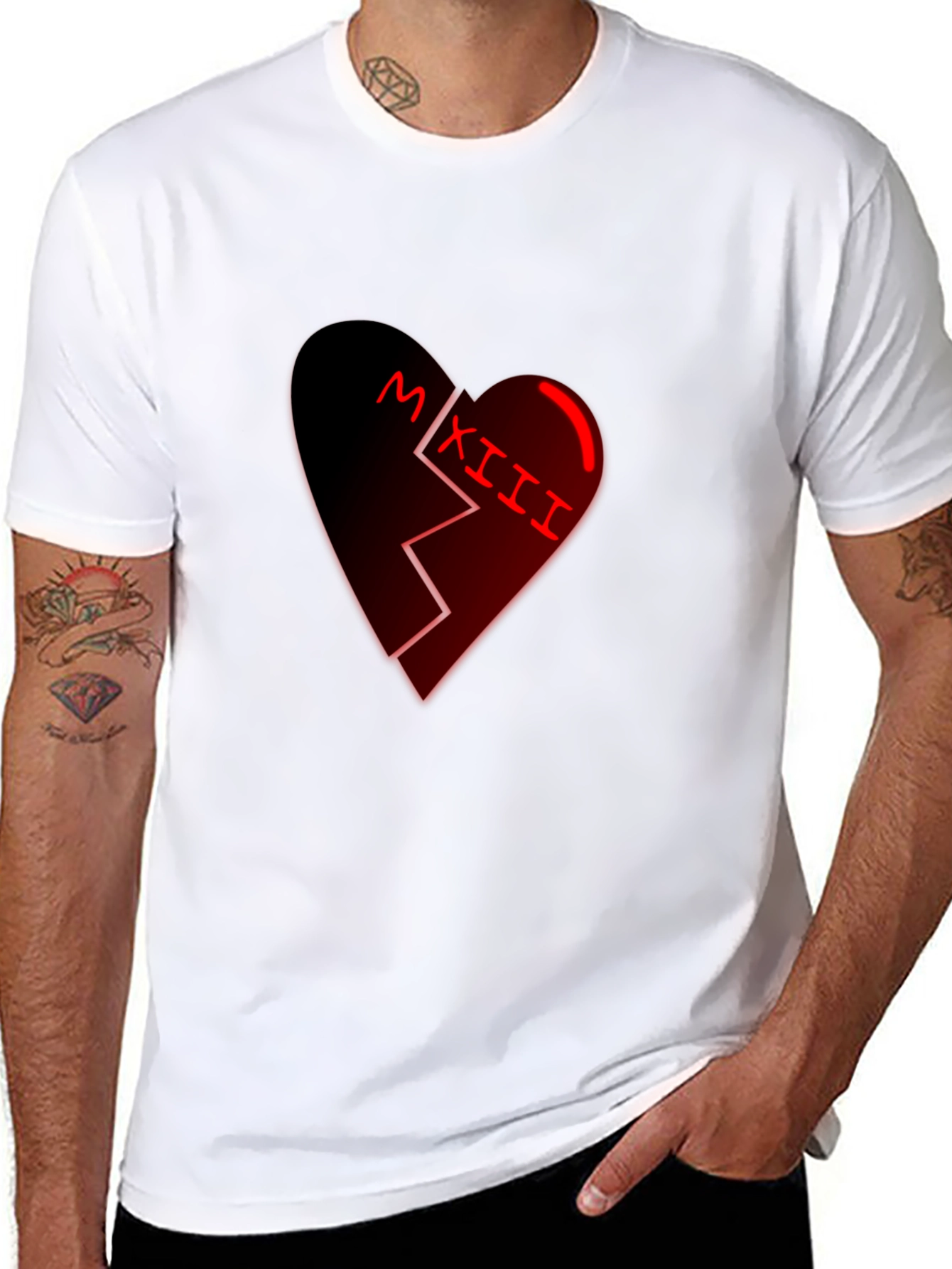 MXIII Broken Heart Graphic T-Shirt