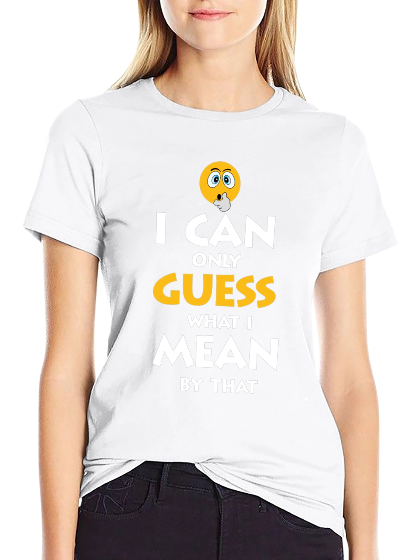 I Can Only Guess Funny Graphic T-Shirt