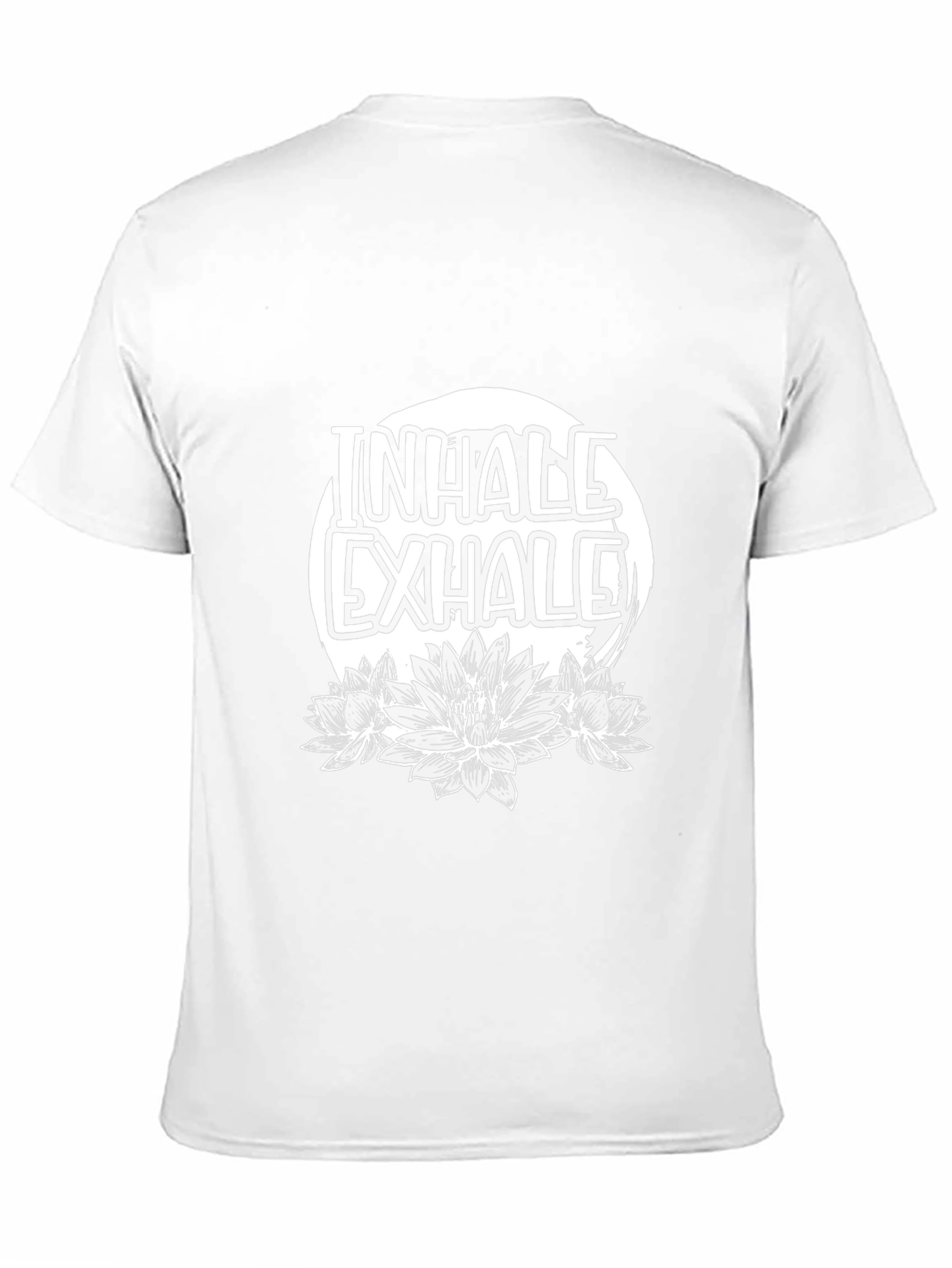 Inhale Exhale Lotus Graphic T-Shirt