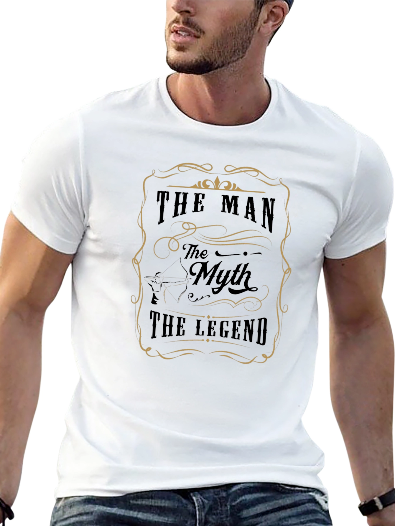The Man The Myth The Legend Graphic Tee
