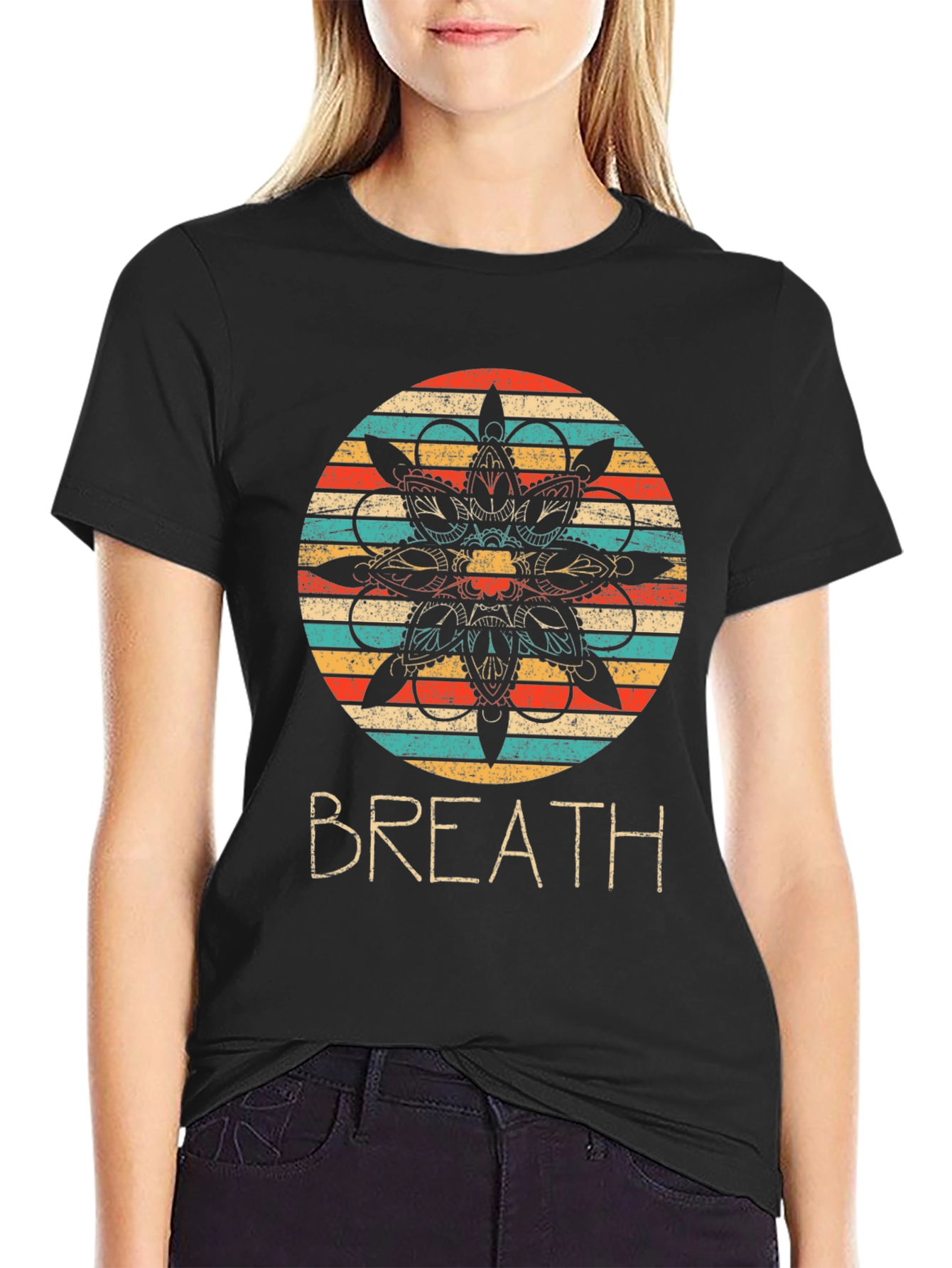 Breath Mandala T-Shirt - Relax & Unwind