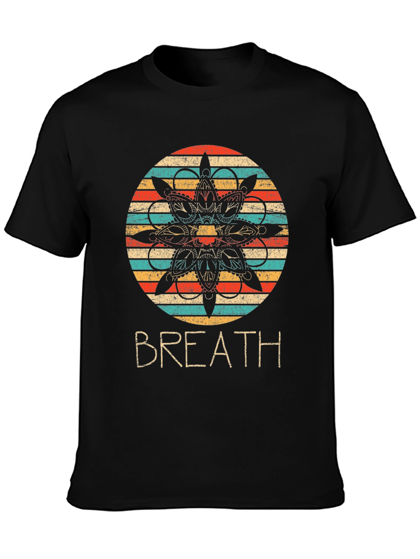 Breath Mandala T-Shirt - Relax & Unwind