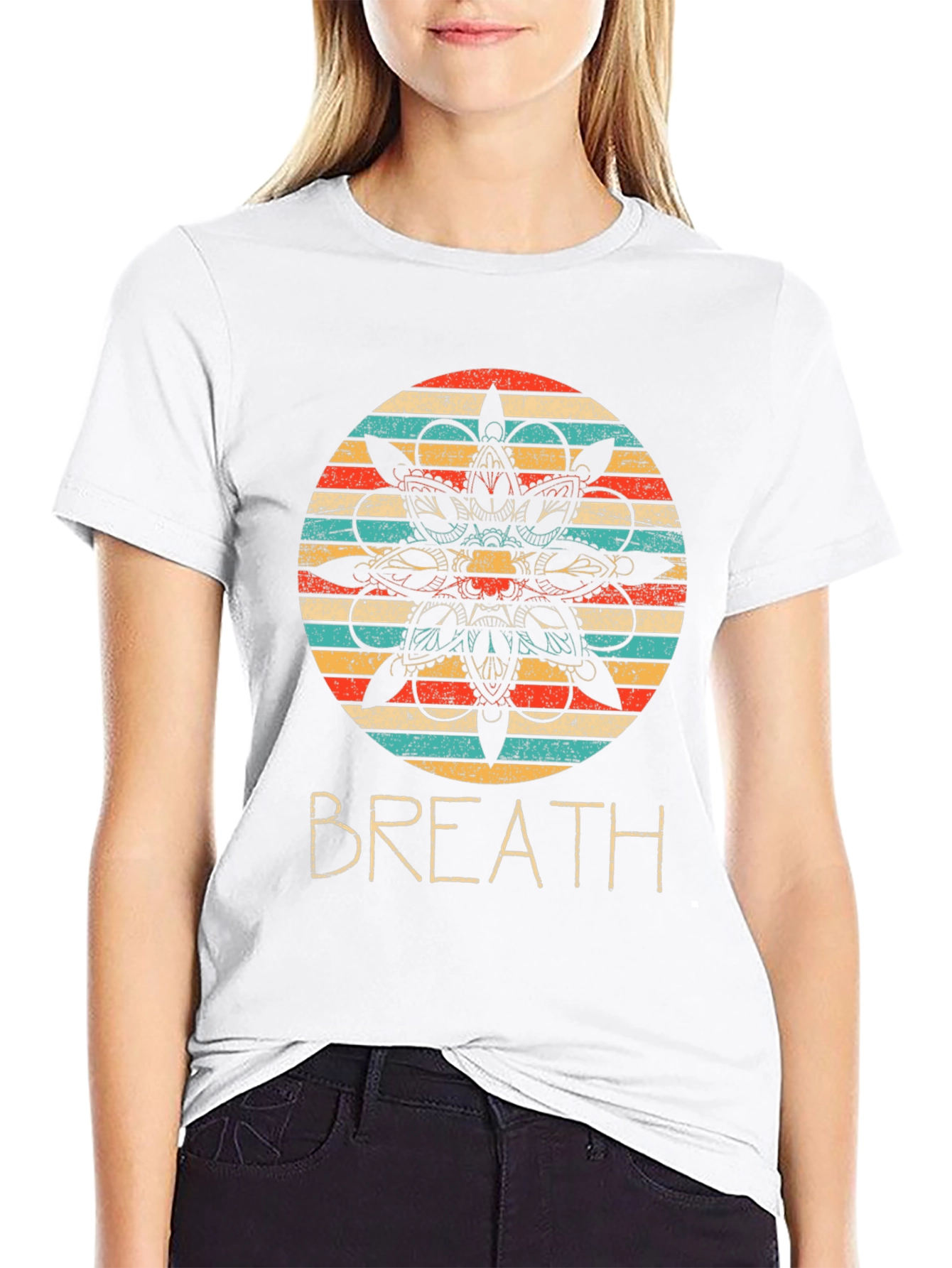 Breath Mandala T-Shirt - Relax & Unwind