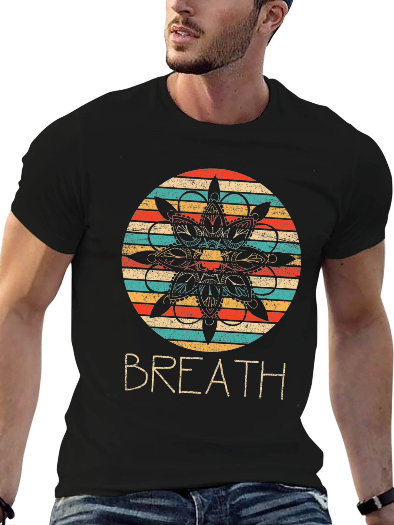 Breath Mandala T-Shirt - Relax & Unwind