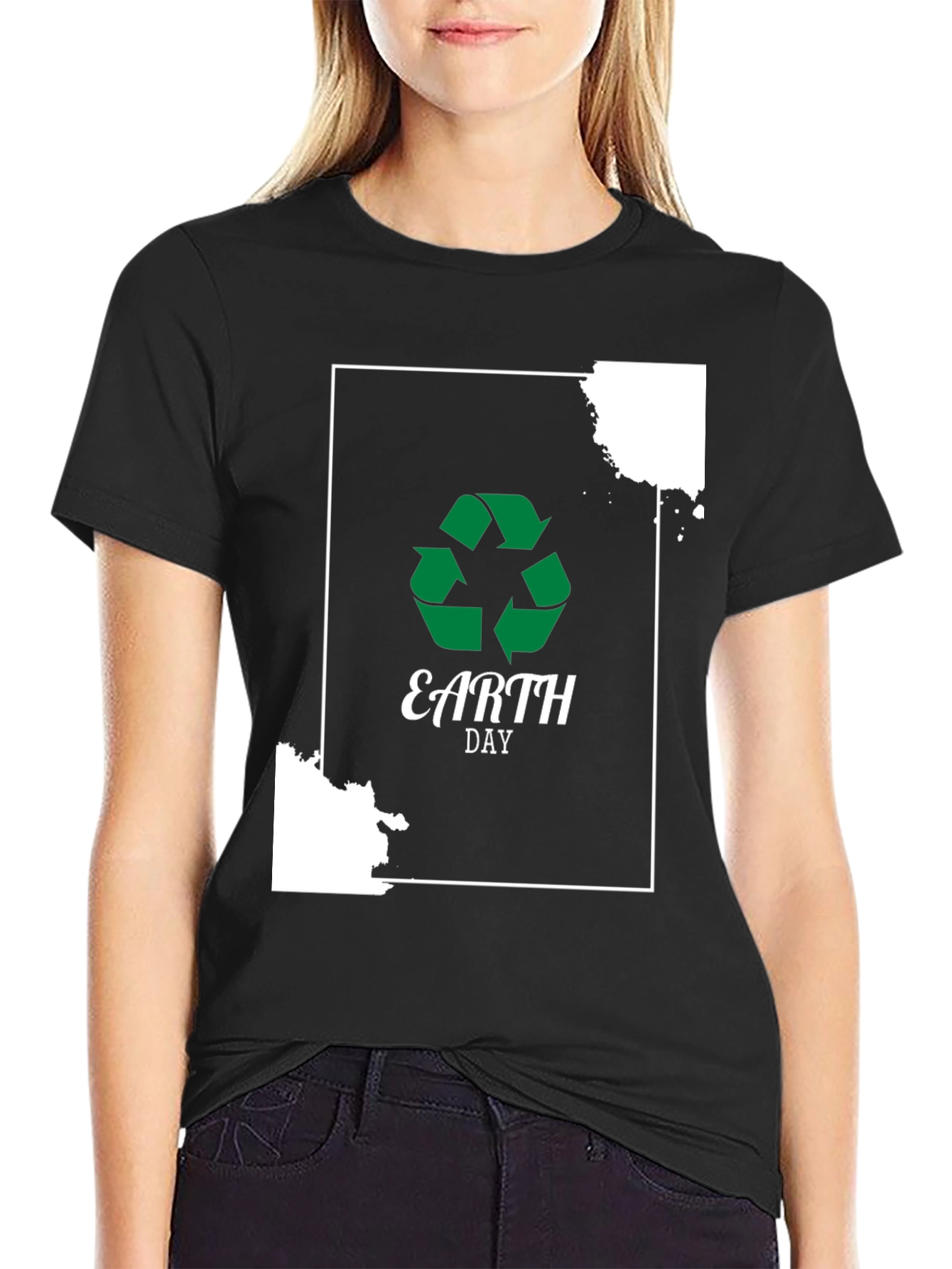Earth Day Recycle Graphic Tee - Eco-Friendly Shirt
