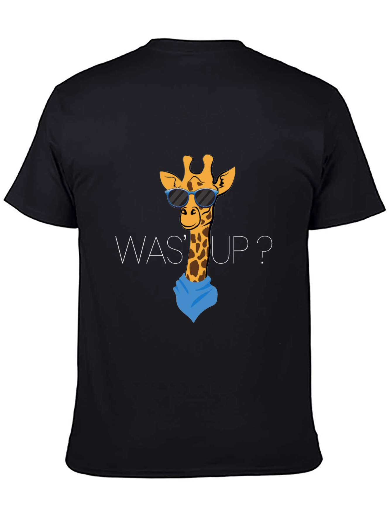 Cool Giraffe Graphic Tee - Was Up?
