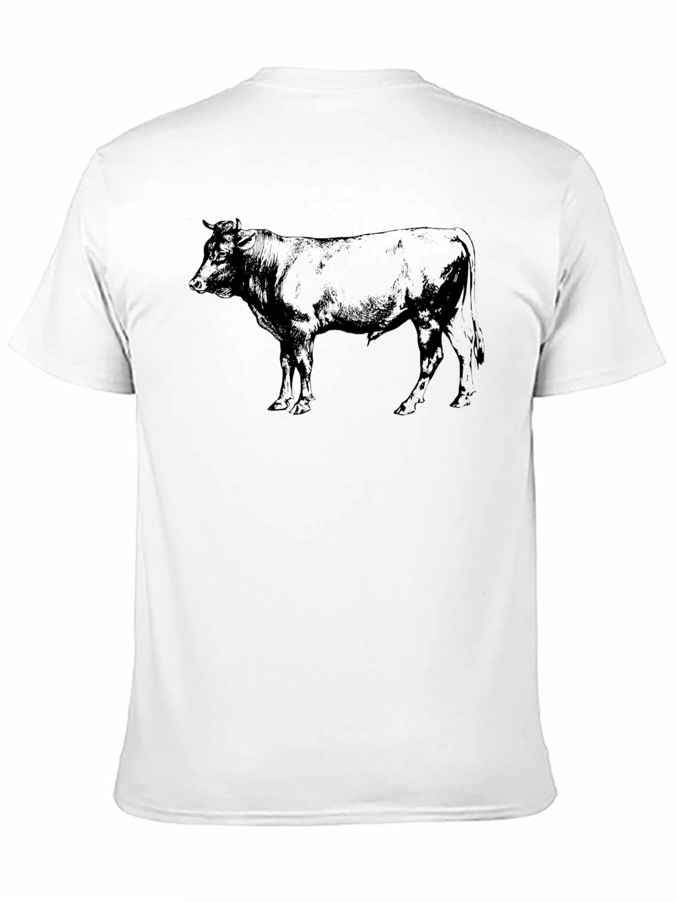 Black Bull Graphic Tee - Mens Casual Fashion