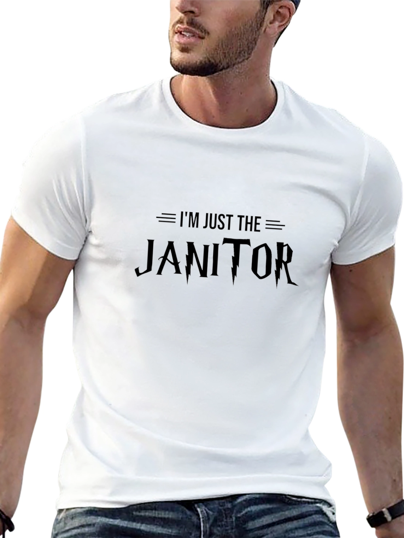 Im Just The Janitor Graphic T-Shirt