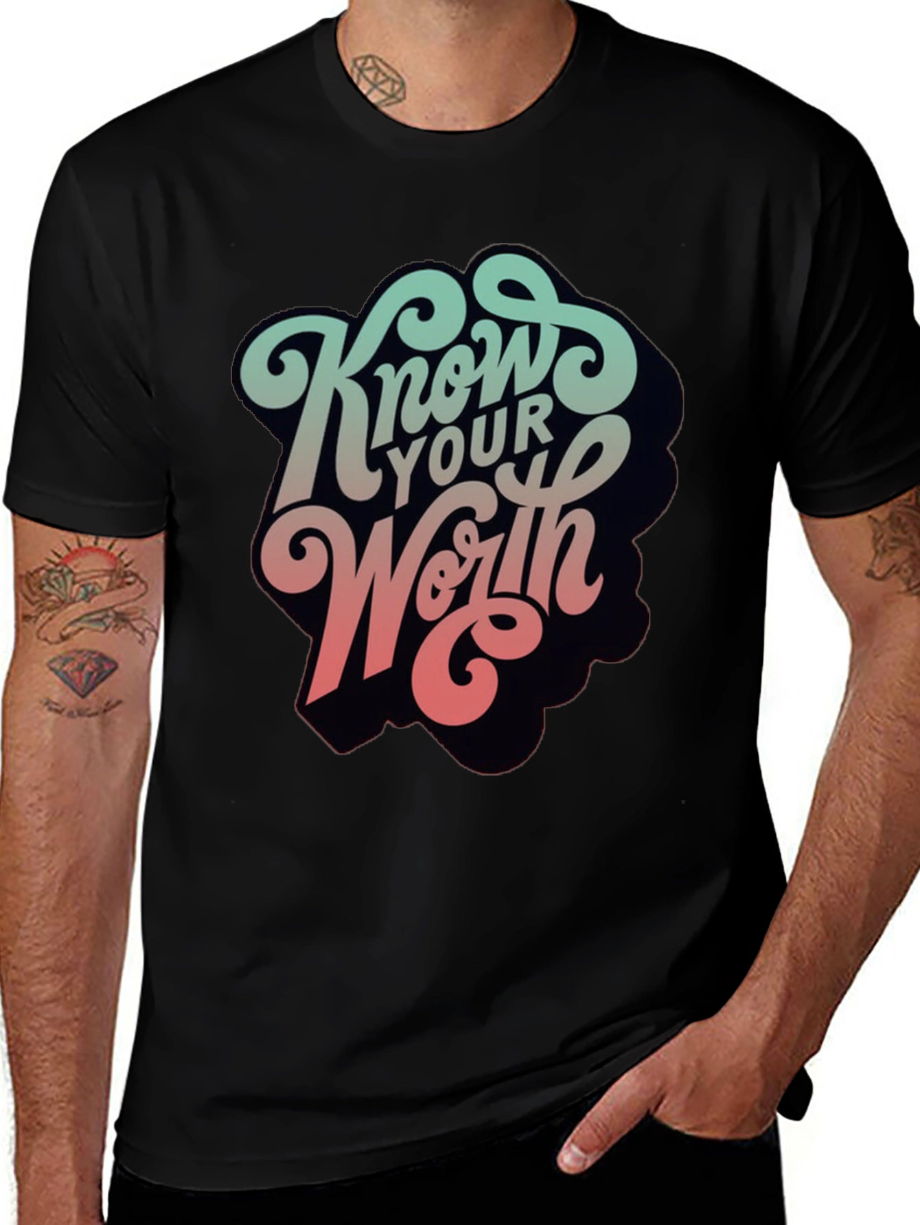 Know Your Worth Graphic Tee