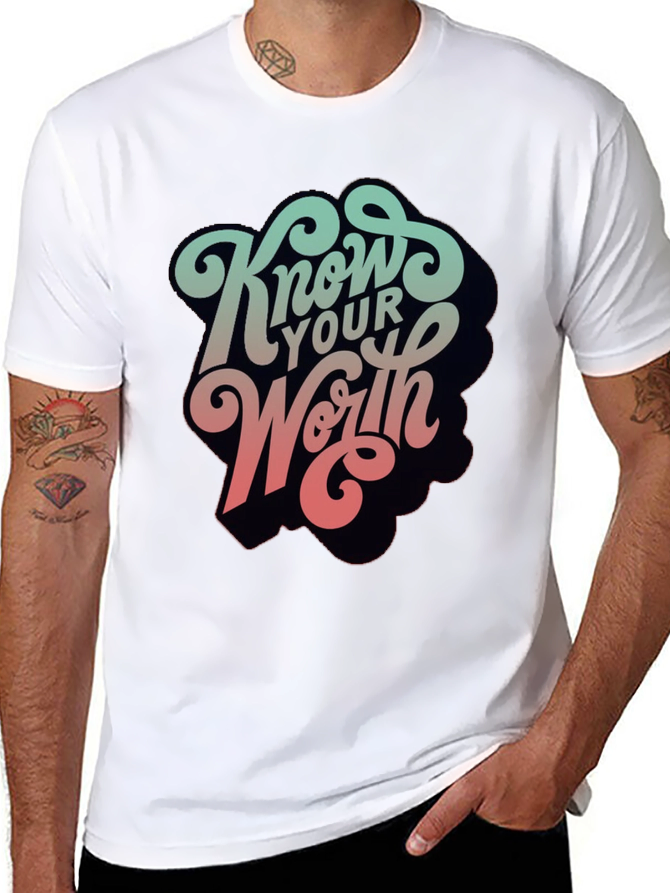 Know Your Worth Graphic Tee
