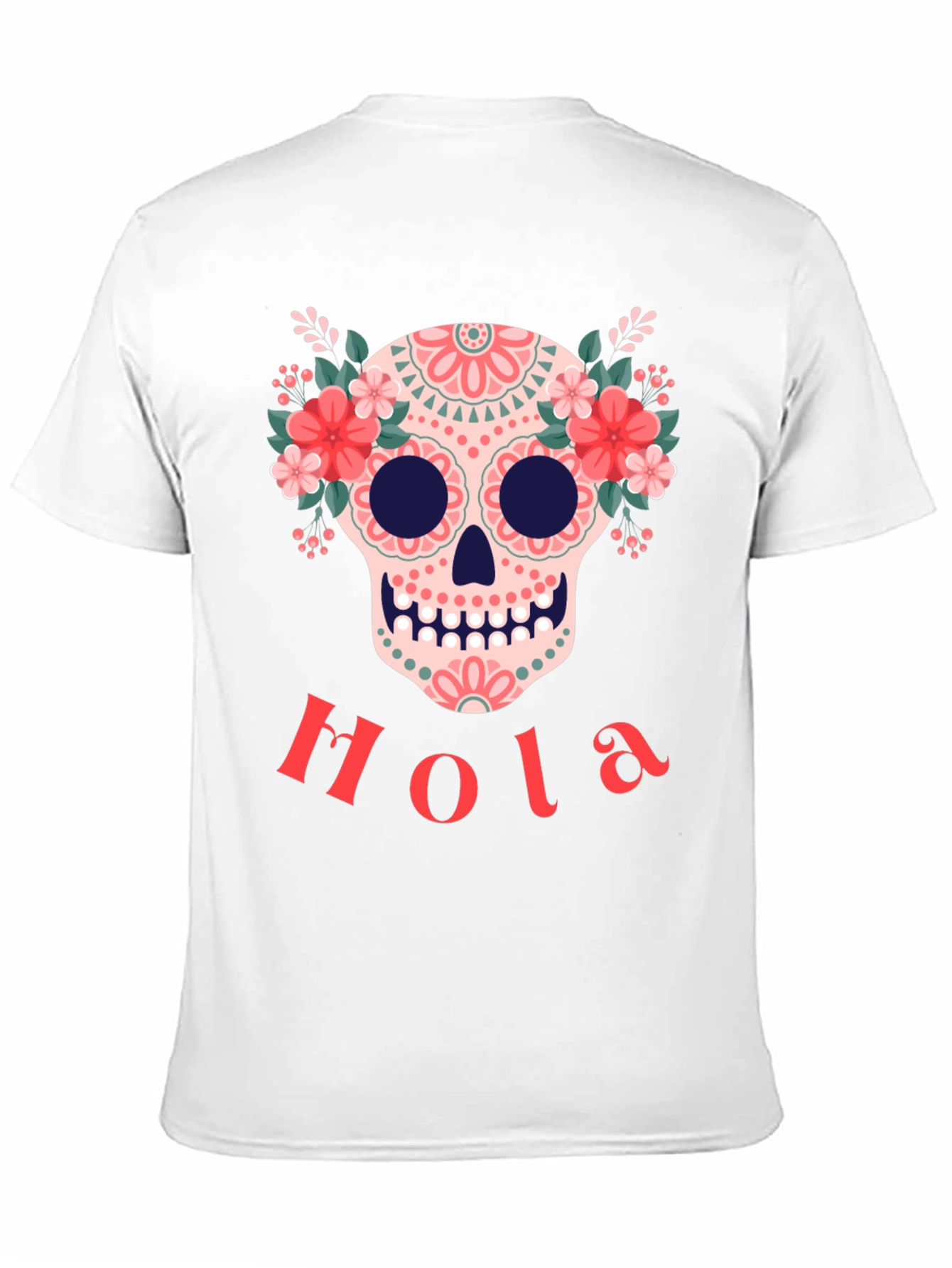 Hola Skull Tee - Day of the Dead