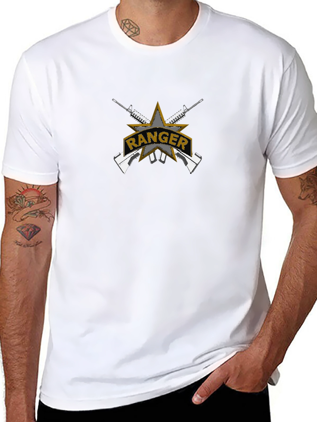 Ranger Graphic T-Shirt - Military Style