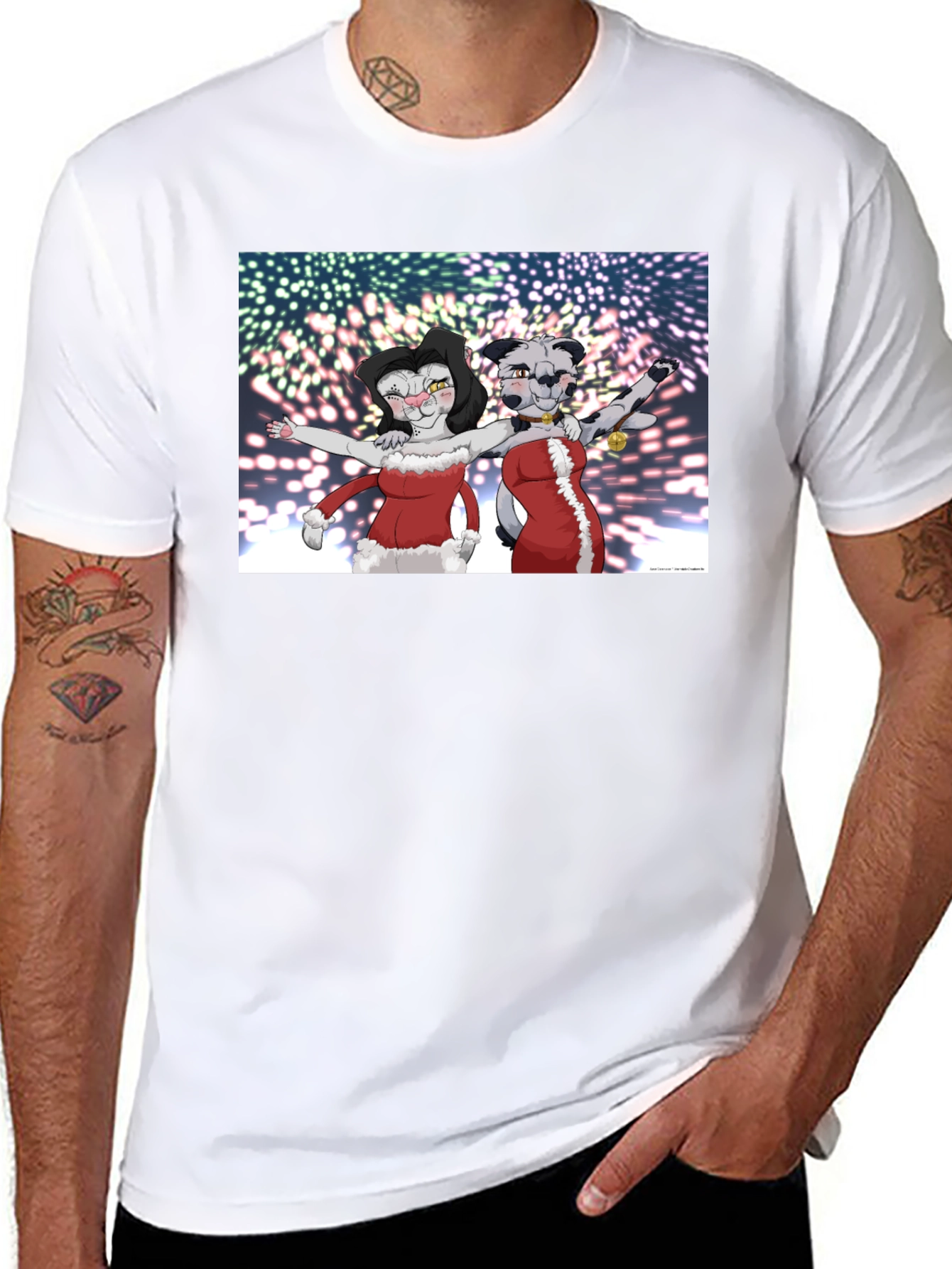 Festive Furry Friends T-Shirt