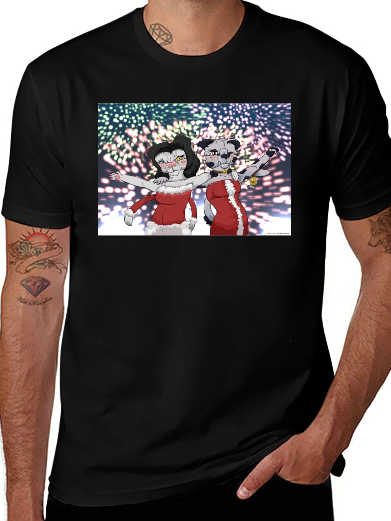Festive Furry Friends T-Shirt